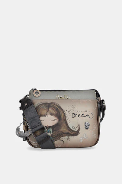 Borsa a tracolla Anekke The World of Dreams con tasca frontale