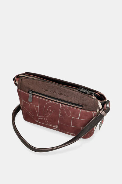 Borsa a tracolla Anekke con stampa Paris Unique