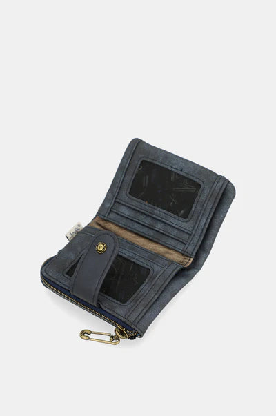 portafoglio piccolo Anekke Contemporary con chiusura zip