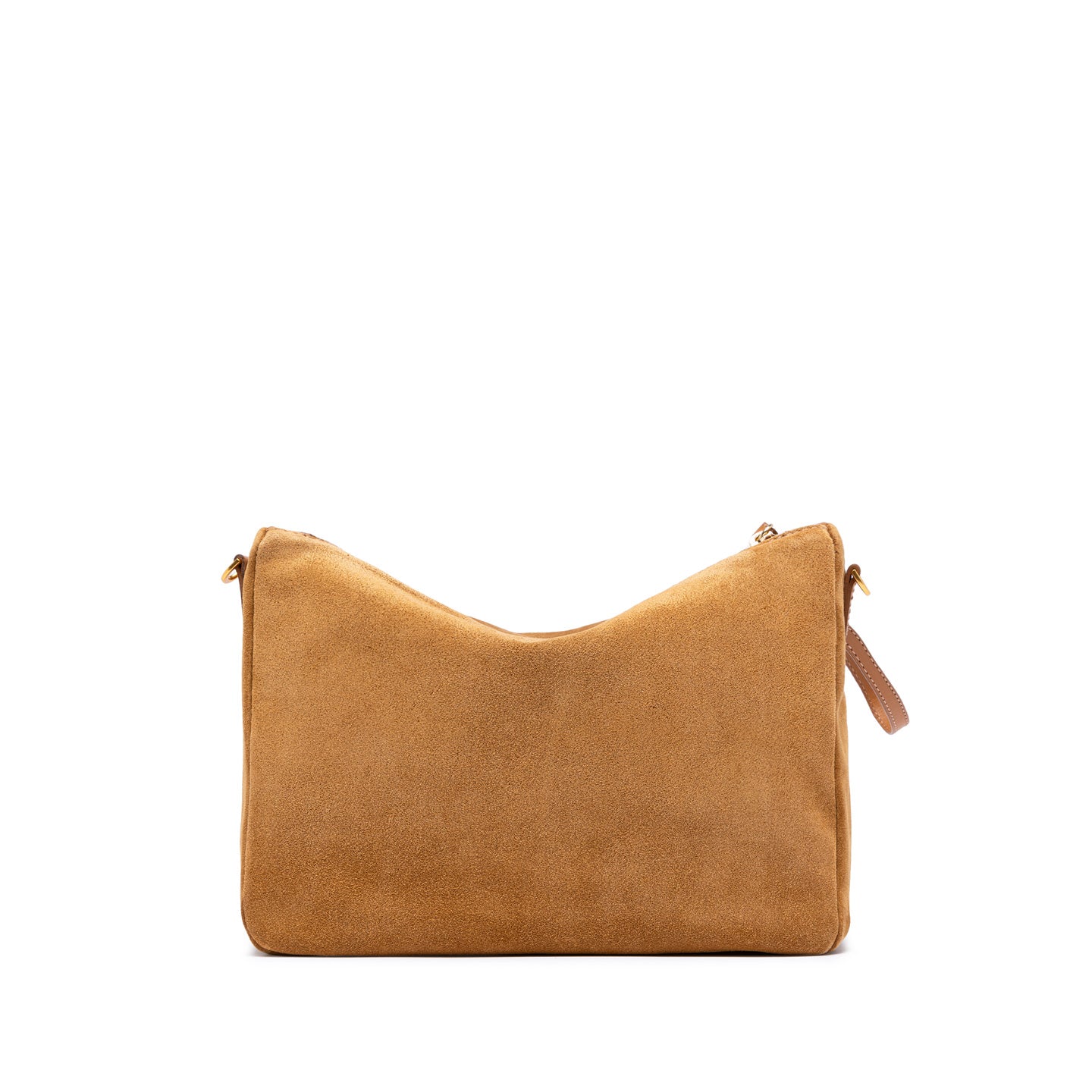 Gianni Chiarini Nora Pouch borsa in pelle scamosciata con tracolla removibile