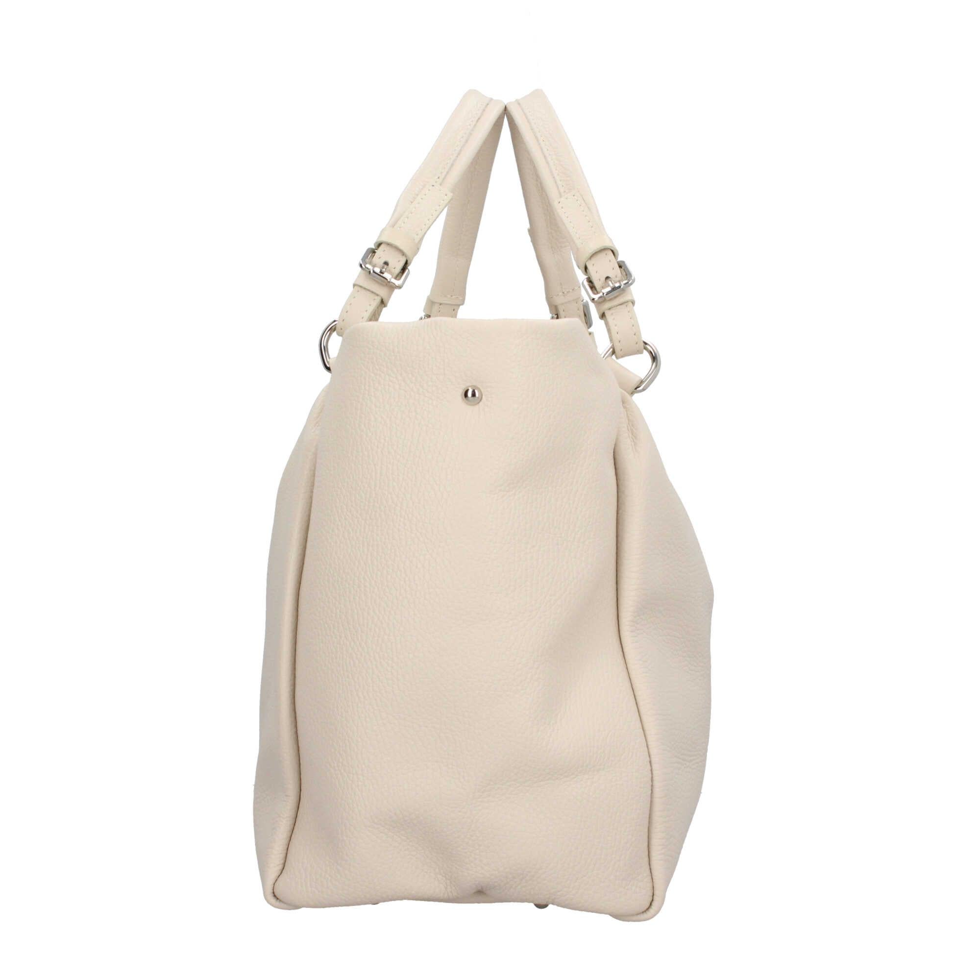 Borsa shopping in pelle Made in Italy