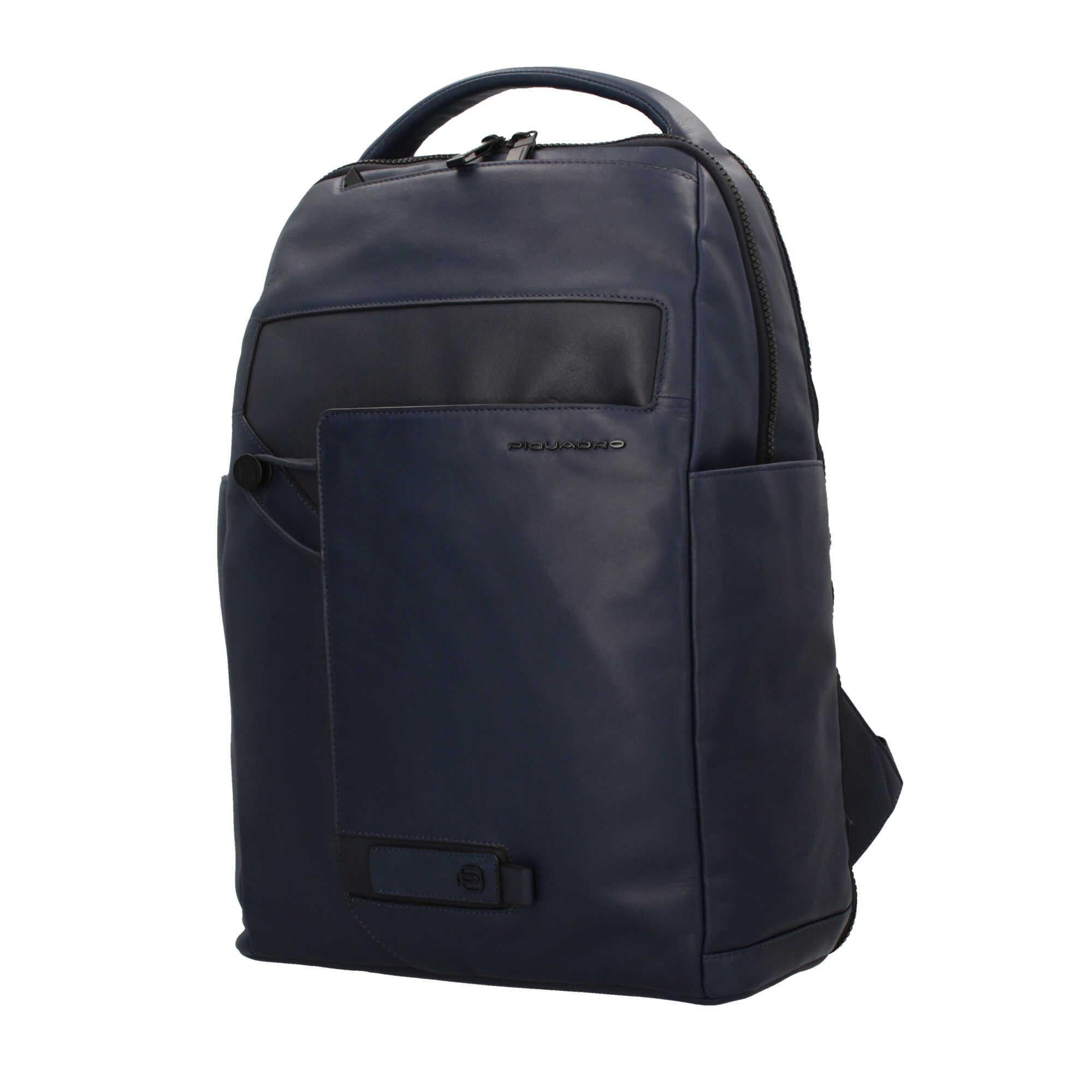 Zaino porta computer in pelle Piquadro Aye