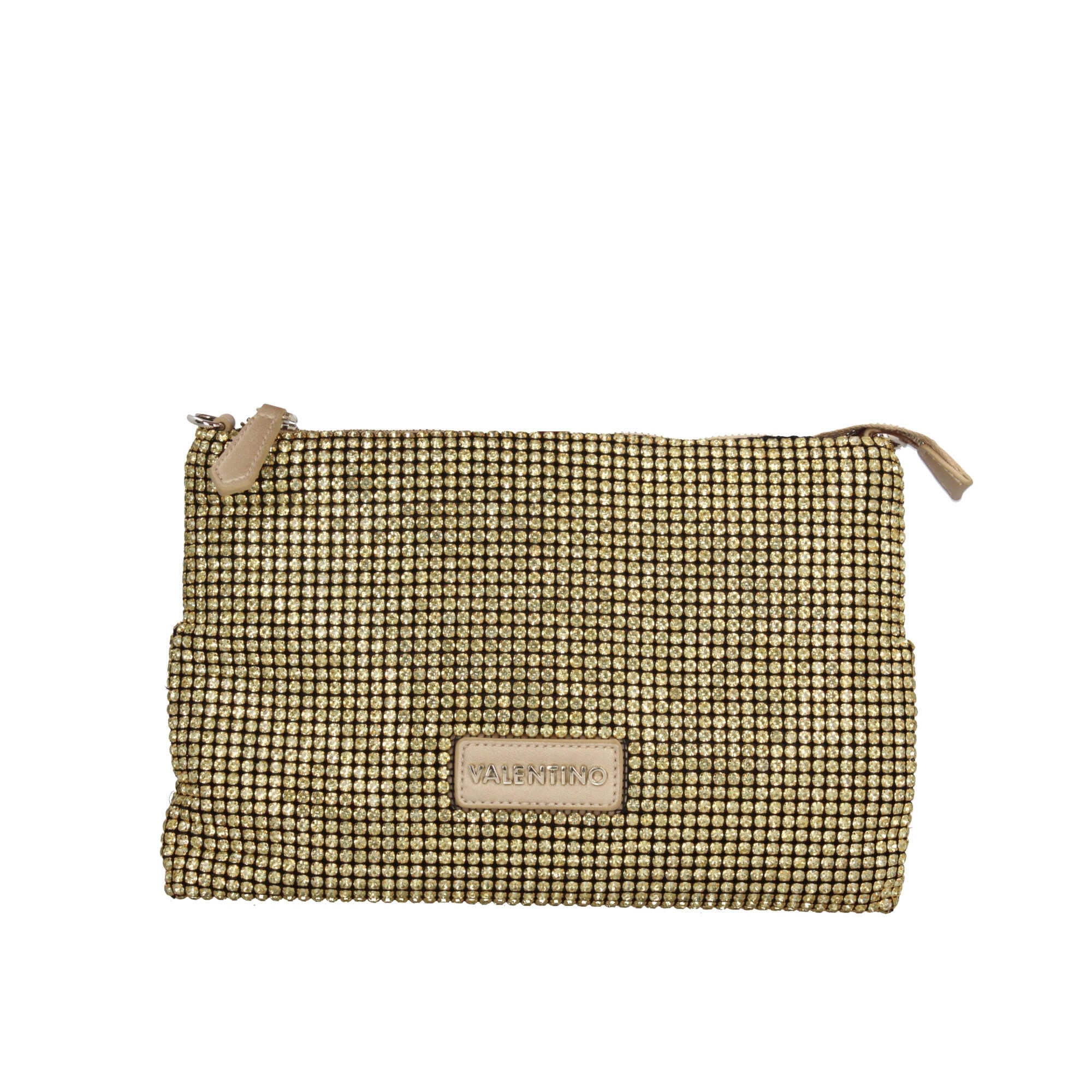 Borsa a Mano Valentino Nabilah con Zirconi Neri – Eleganza e Raffinatezza