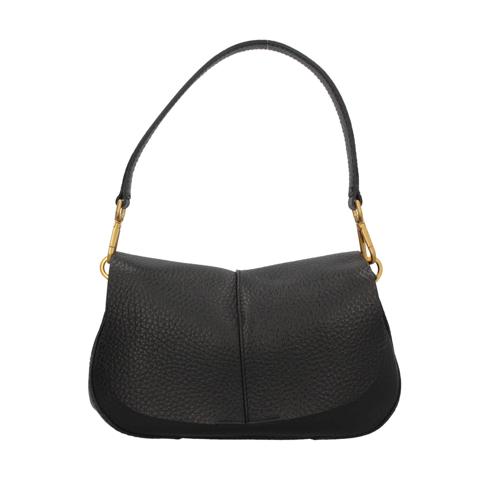 Gianni Chiarini Helena Round Borsa a Tracolla Glamour in Pelle Grana M