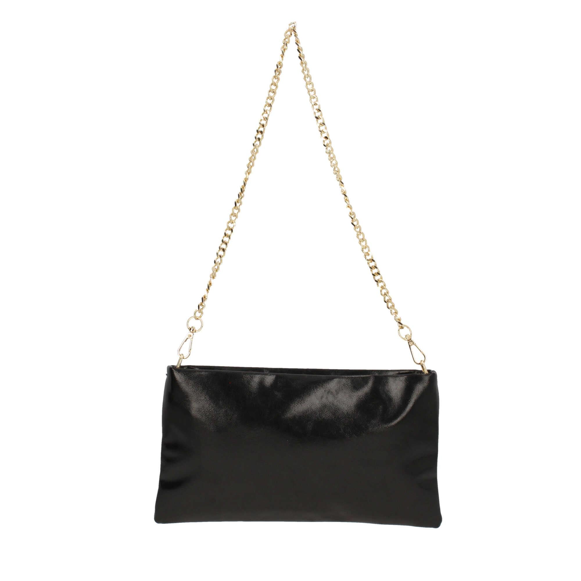 Borsa a tracolla effetto laminato Mimi-Mua