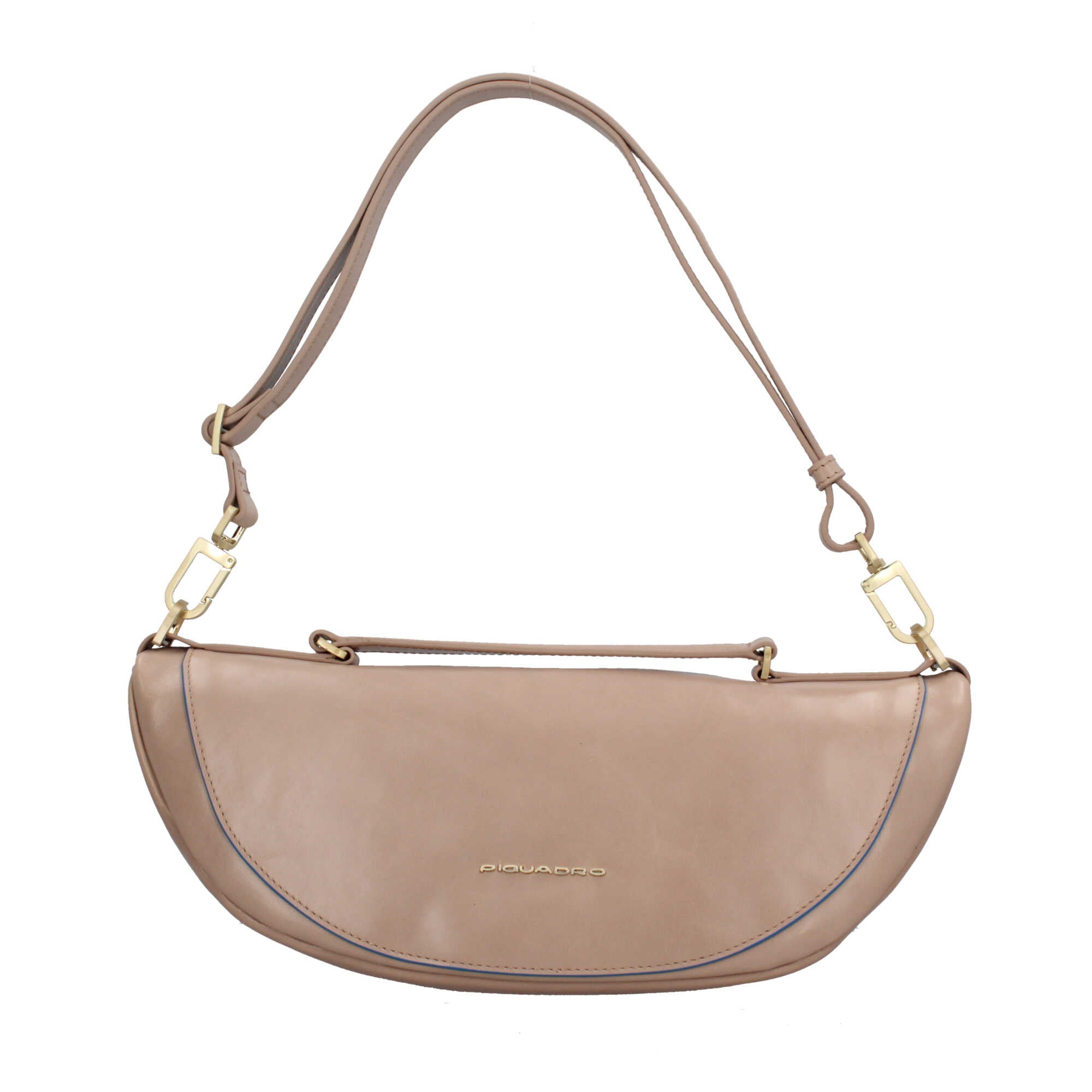 Marsupio Piquadro in pelle crossover con tracolla sganciabile