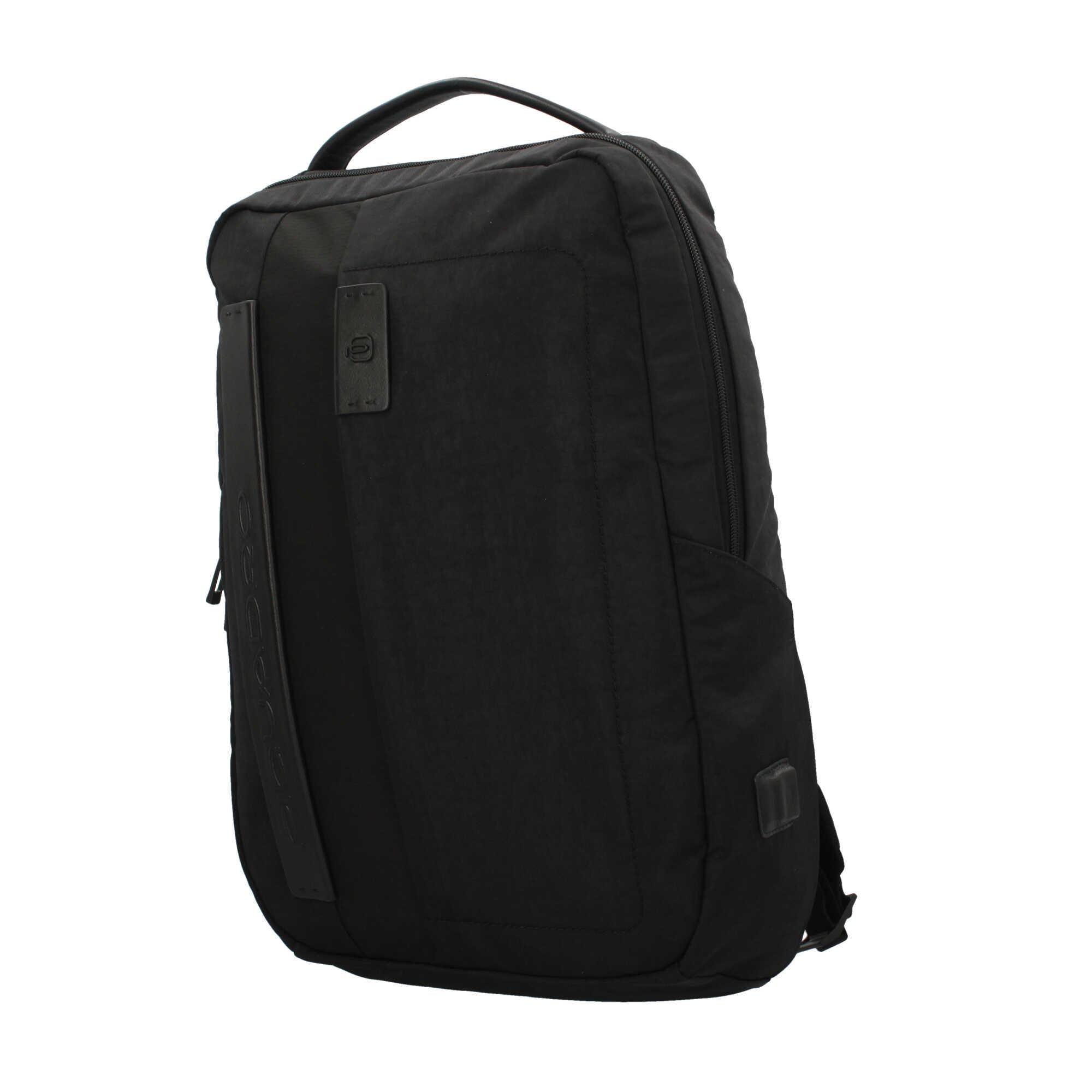 Zaino in pelle e tessuto Piquadro porta pc P16
