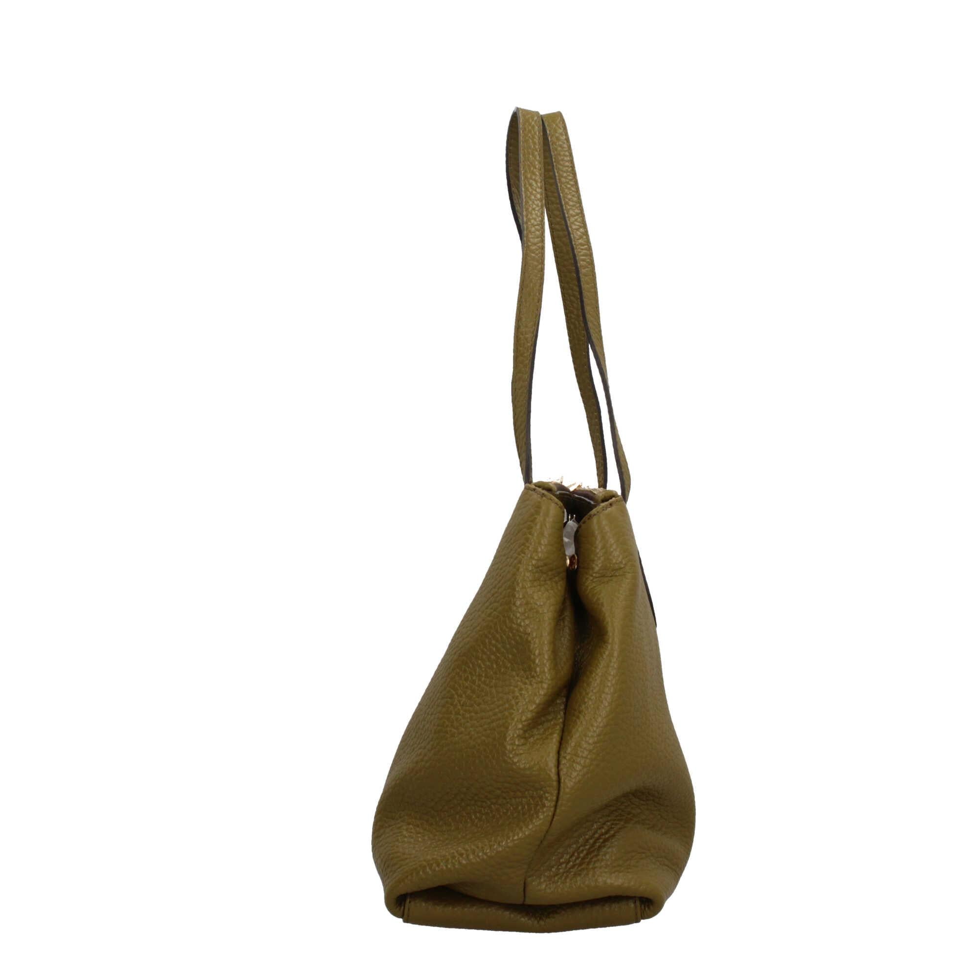 Gianni Chiarini Mara - Shopping Bag Elegante e Versatile in Pelle Grana Maxi
