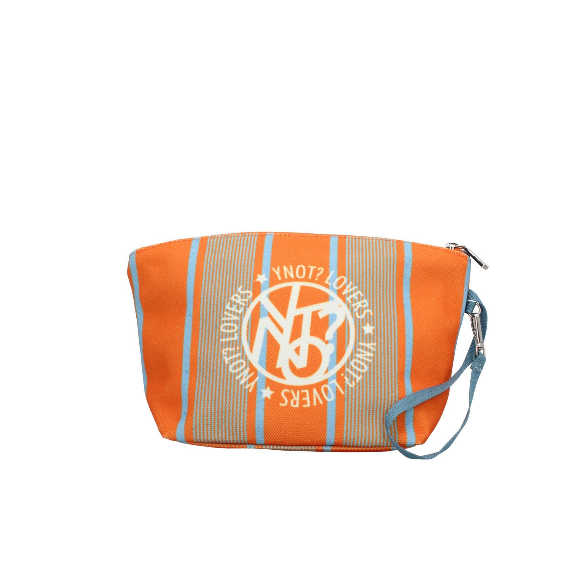 Y Not Pochette a Strisce con Dettaglio Logo