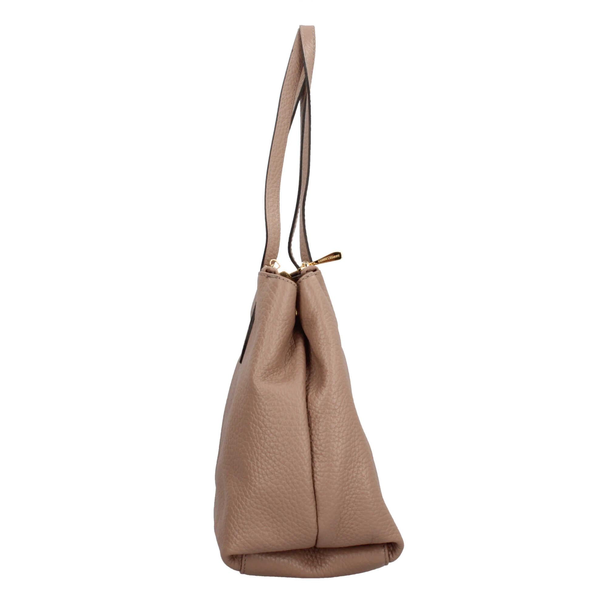 Gianni Chiarini Mara - Shopping Bag Elegante e Versatile in Pelle Grana Maxi
