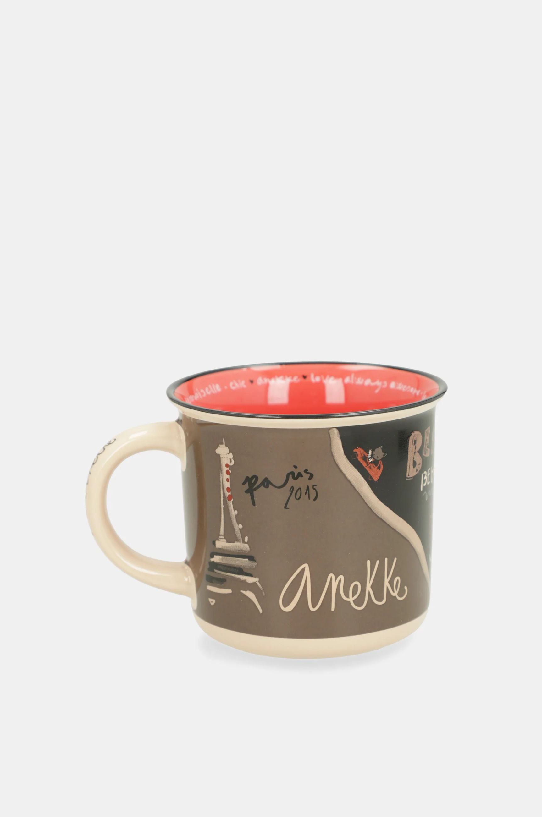 Tazza Anekke donna in ceramica con illustrazione