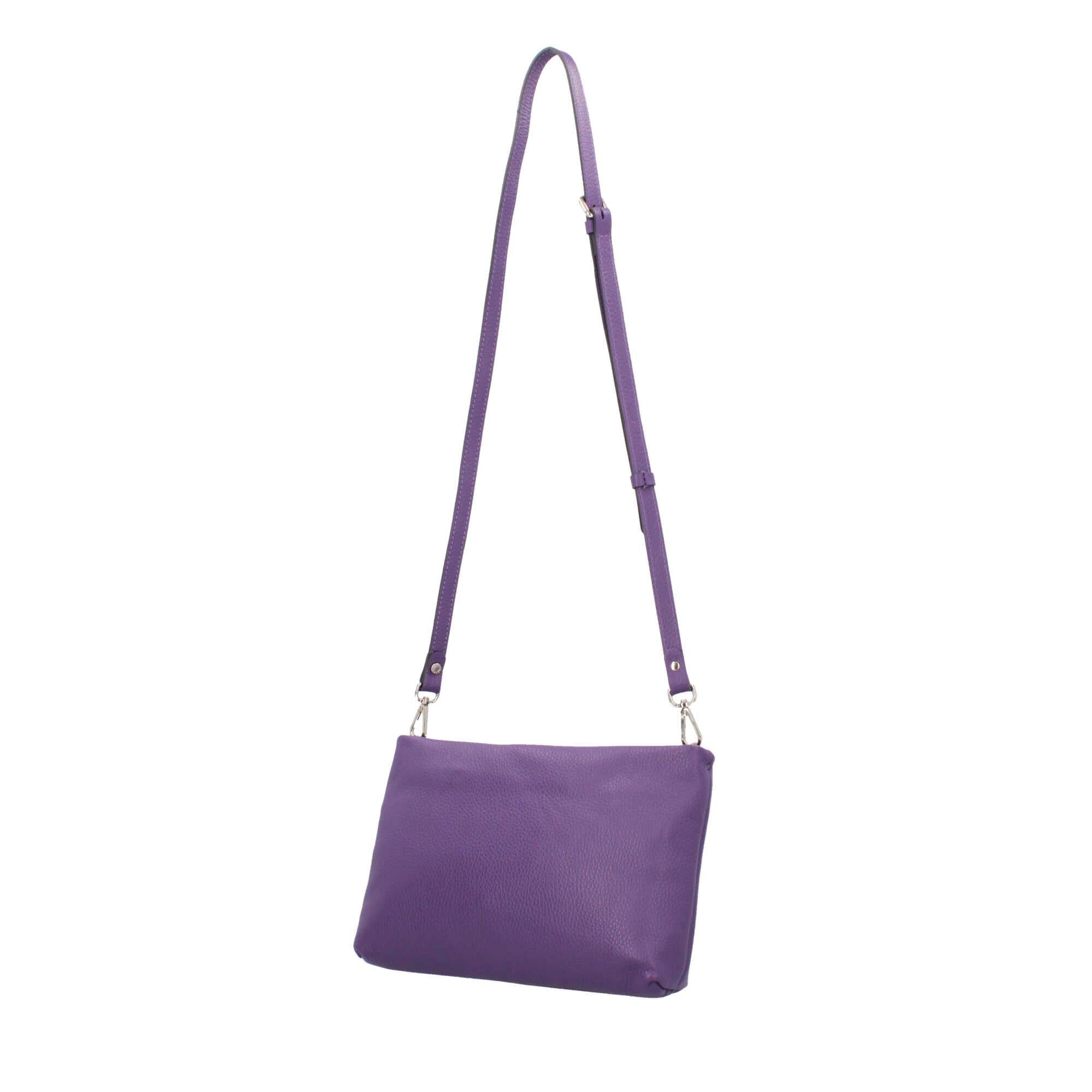 Borsa a tracolla in vera pelle