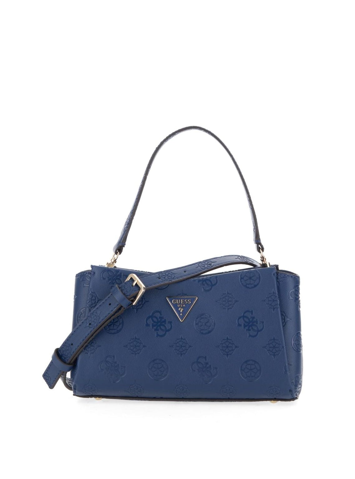 Borsa a mano Guess con logo in rilievo