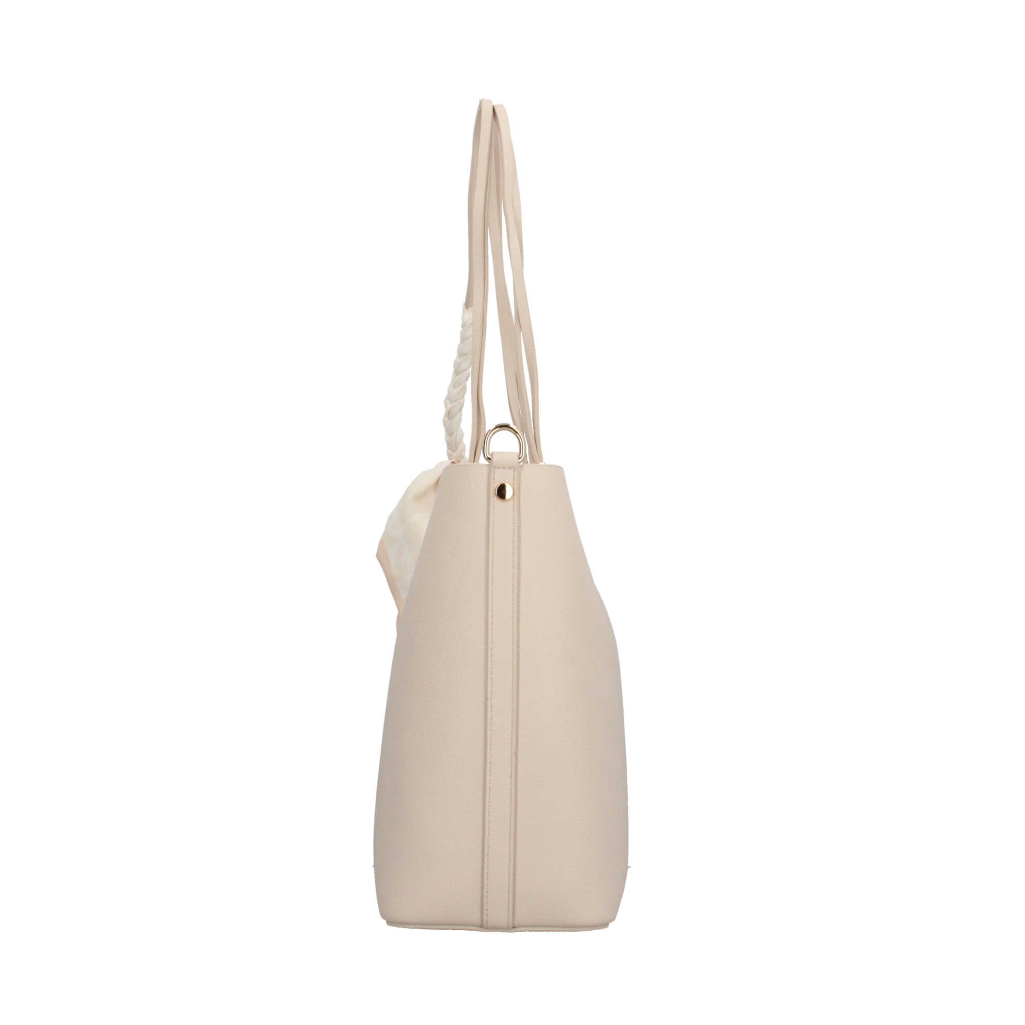 Borsa shopping con foulard removibile e chiusura zip BY BYBLOS
