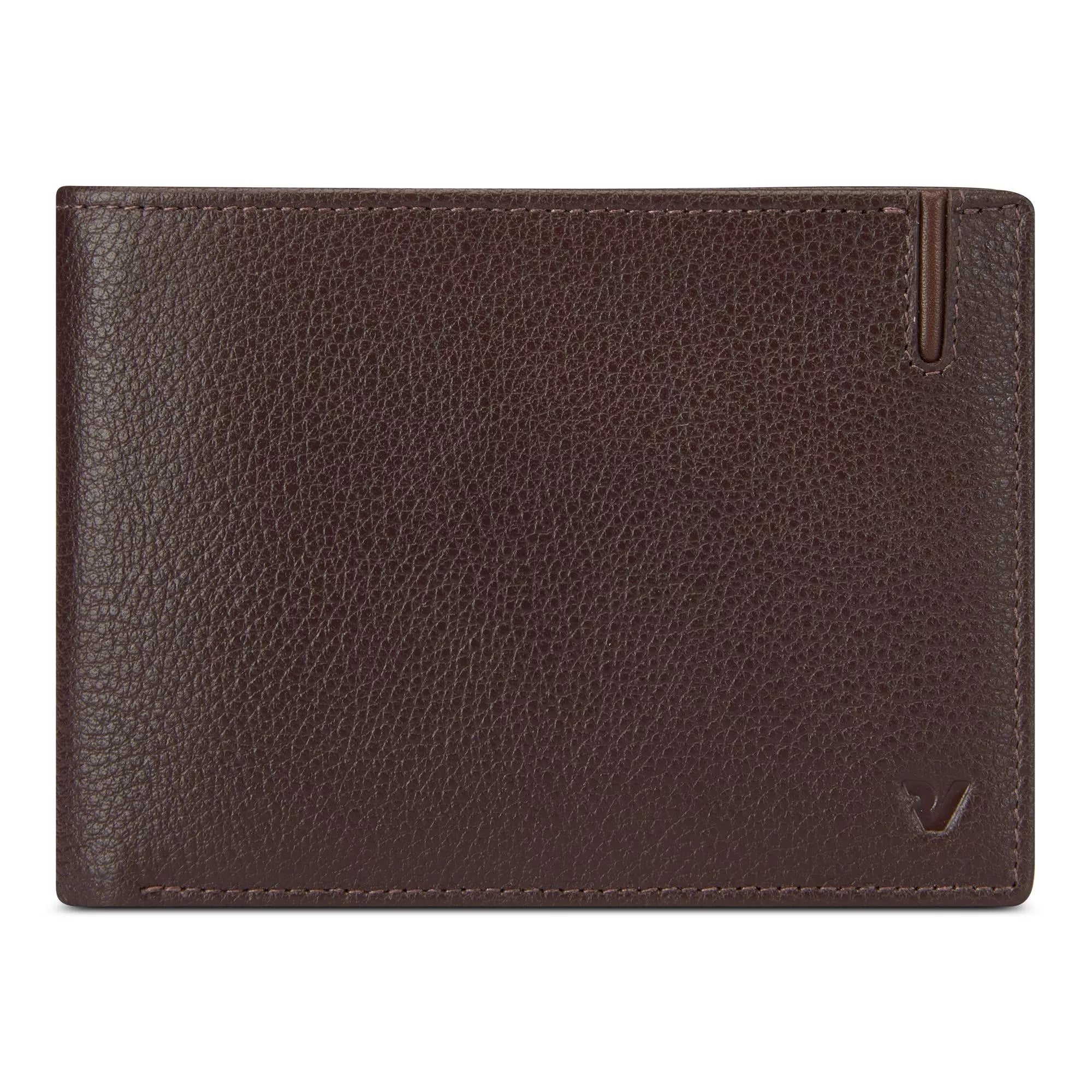 Roncato portafoglio uomo in pelle con protezione RFID e portamonete interno