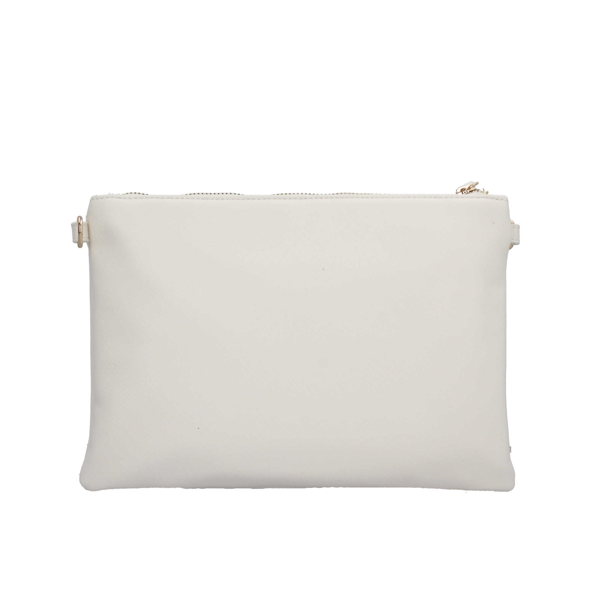 Valentino pochette elegante con tracolla a catena e logo frontale