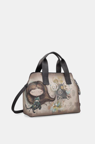 Borsa a mano Anekke con tracolla The World of Dreams design artistico