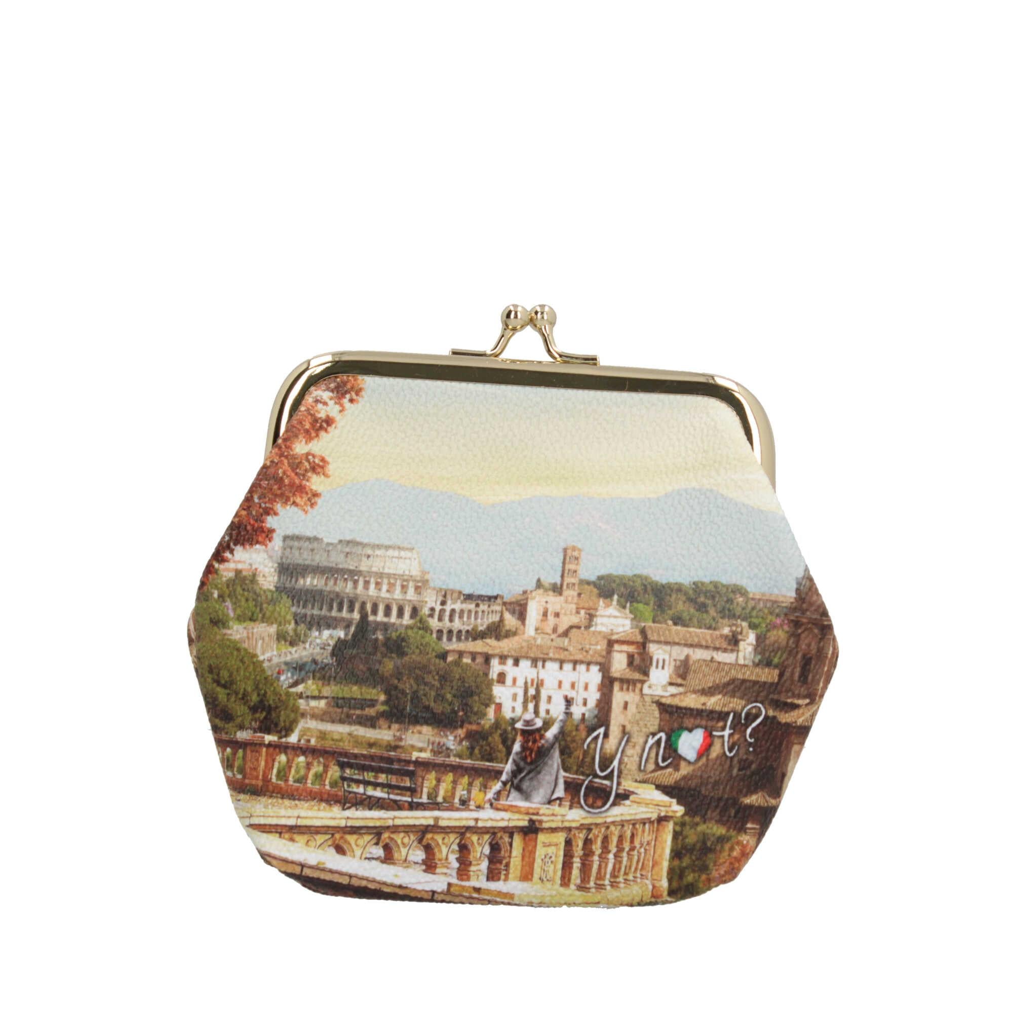 Portamonete Y Not con Chiusura a Scatto