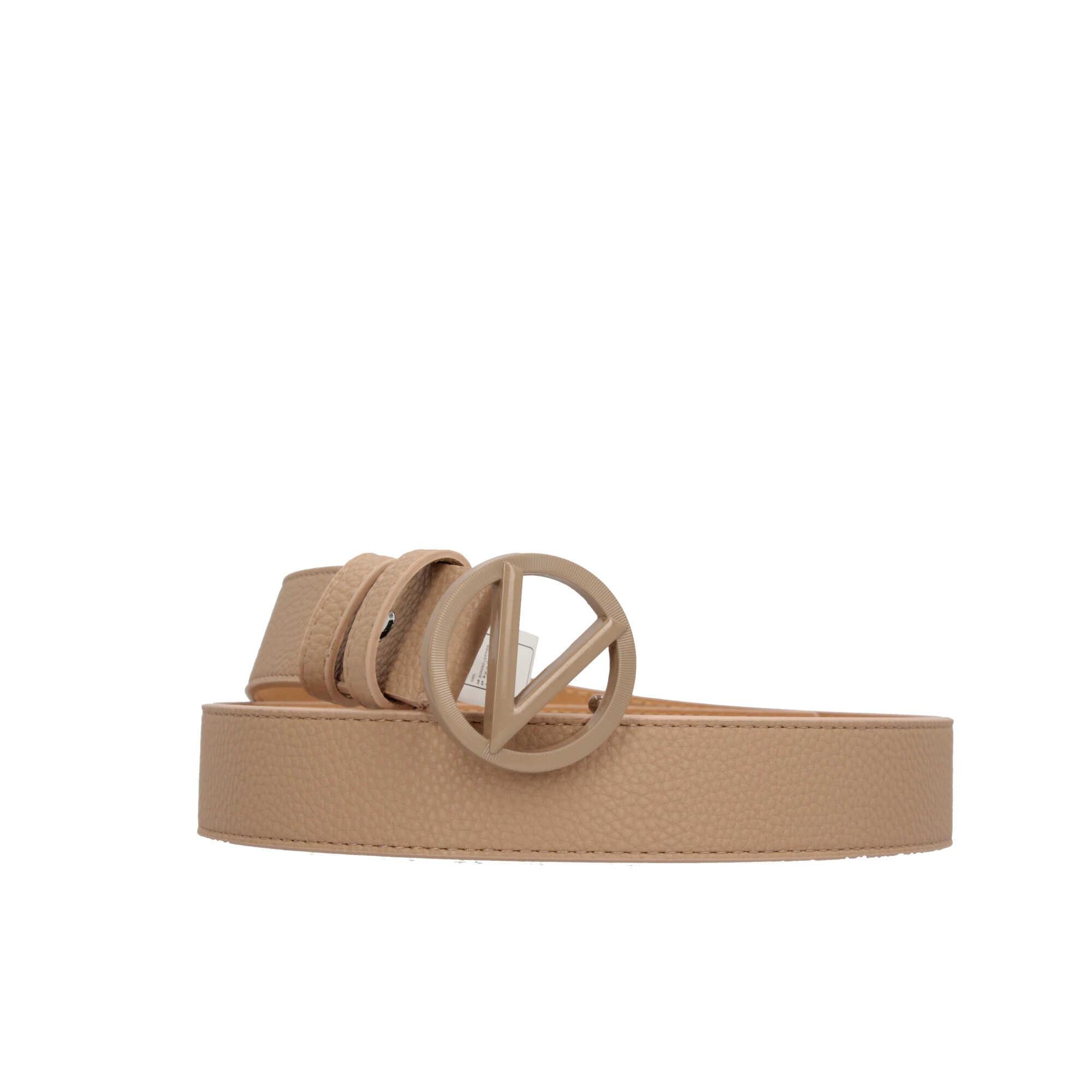 Cintura Valentino Reversibile con Pattern Monogram e Fibbia Logo V