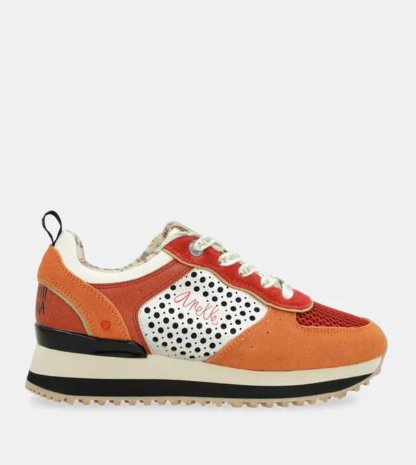 Sneakers Anekke con Design Sportivo e Dettagli Eleganti Arancione 36 | Giò Fashion