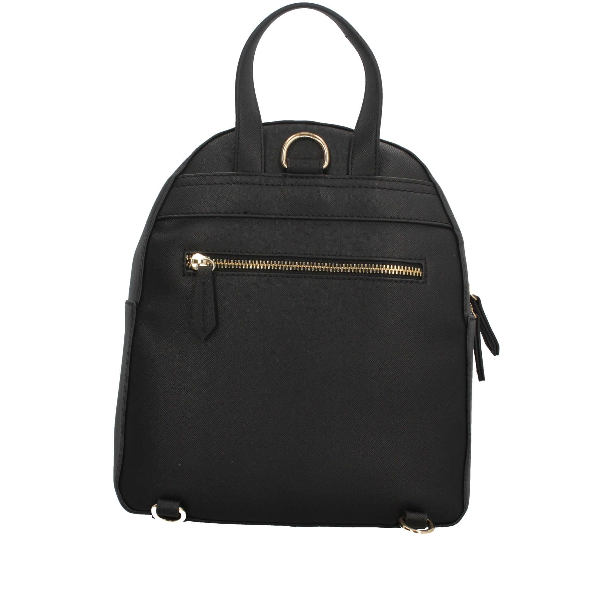 Zaino Valentino compatto da donna con logo frontale