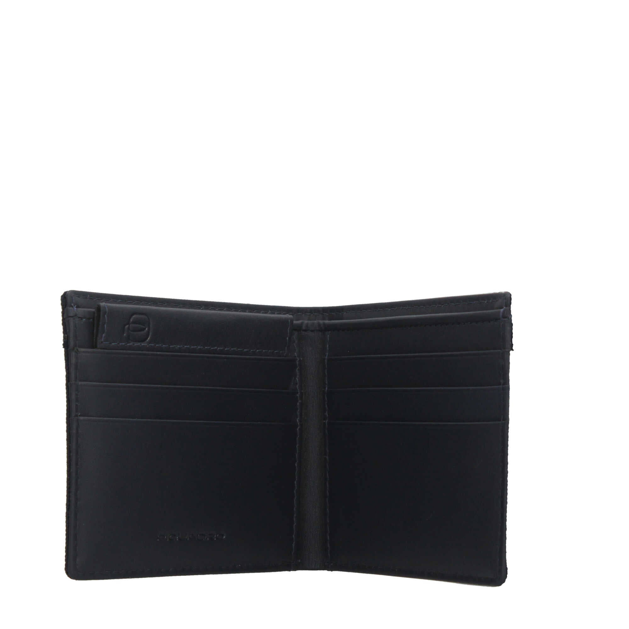 Portafoglio Piquadro in pelle con scomparti organizzati e design elegante