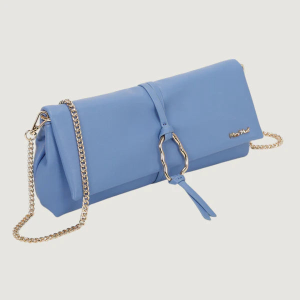 Borsa a tracolla donna Mimi Mua con dettaglio decorativo frontale