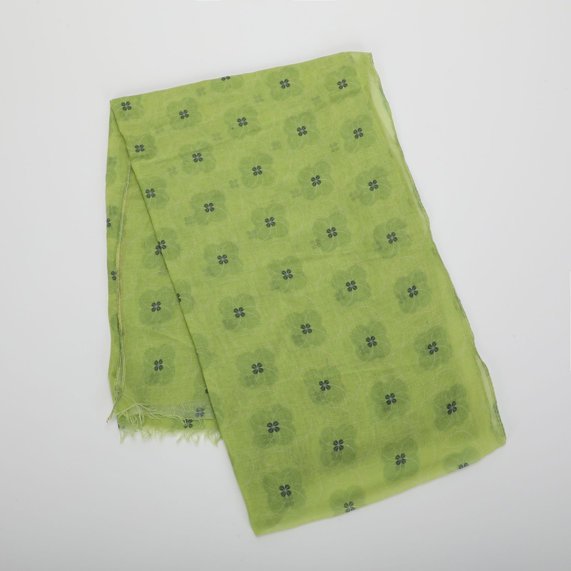 Foulard Mimi Mua con fiori geometrici