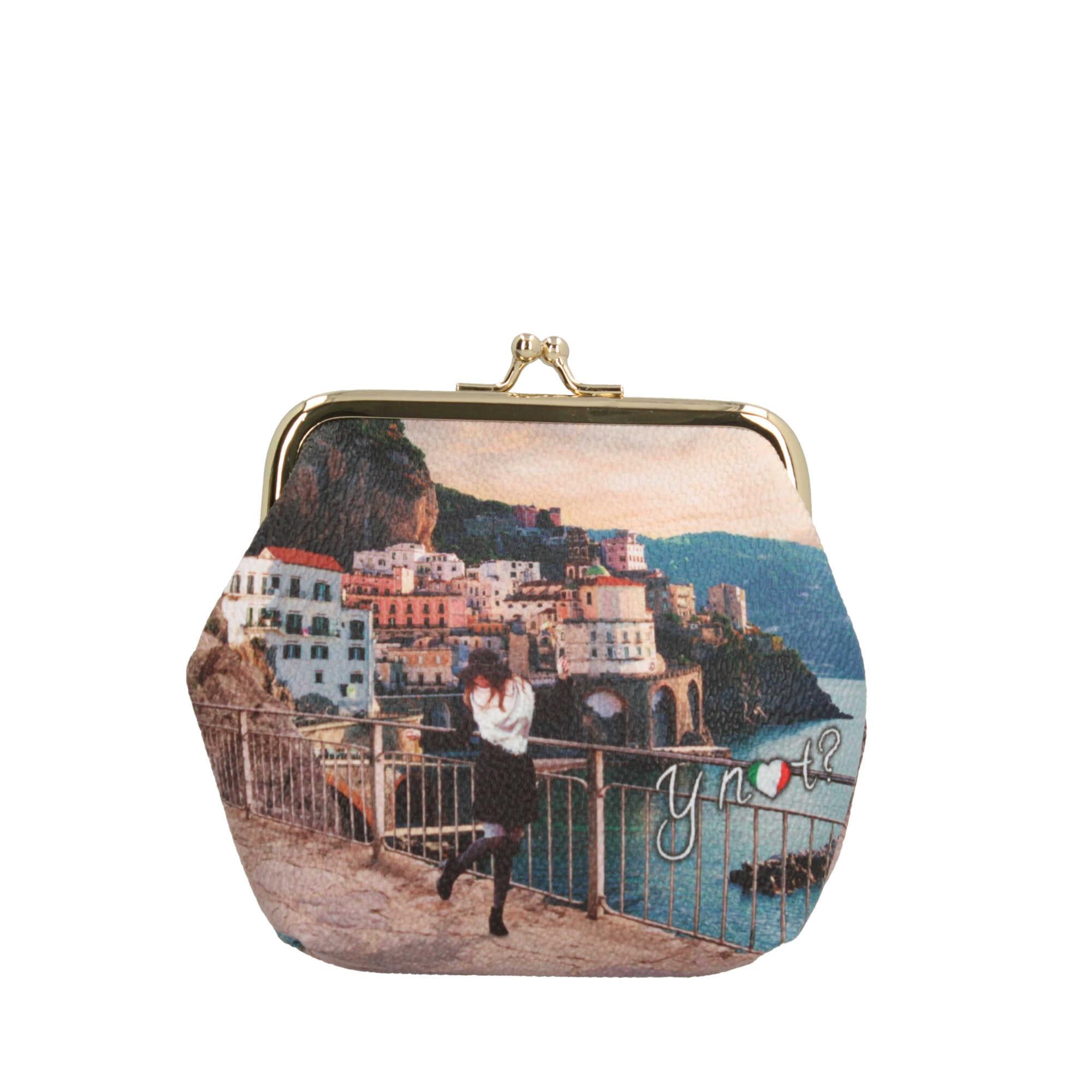 Portamonete Y Not con Chiusura a Scatto