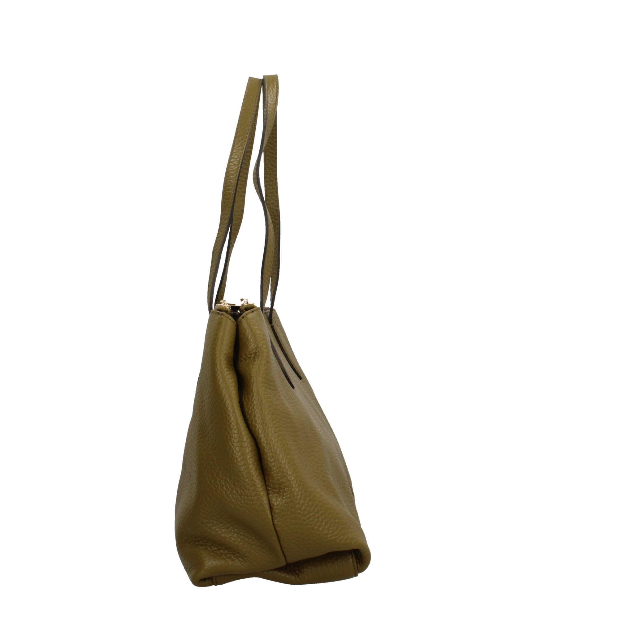 Gianni Chiarini Mara - Shopping Bag Elegante e Versatile in Pelle Grana Maxi