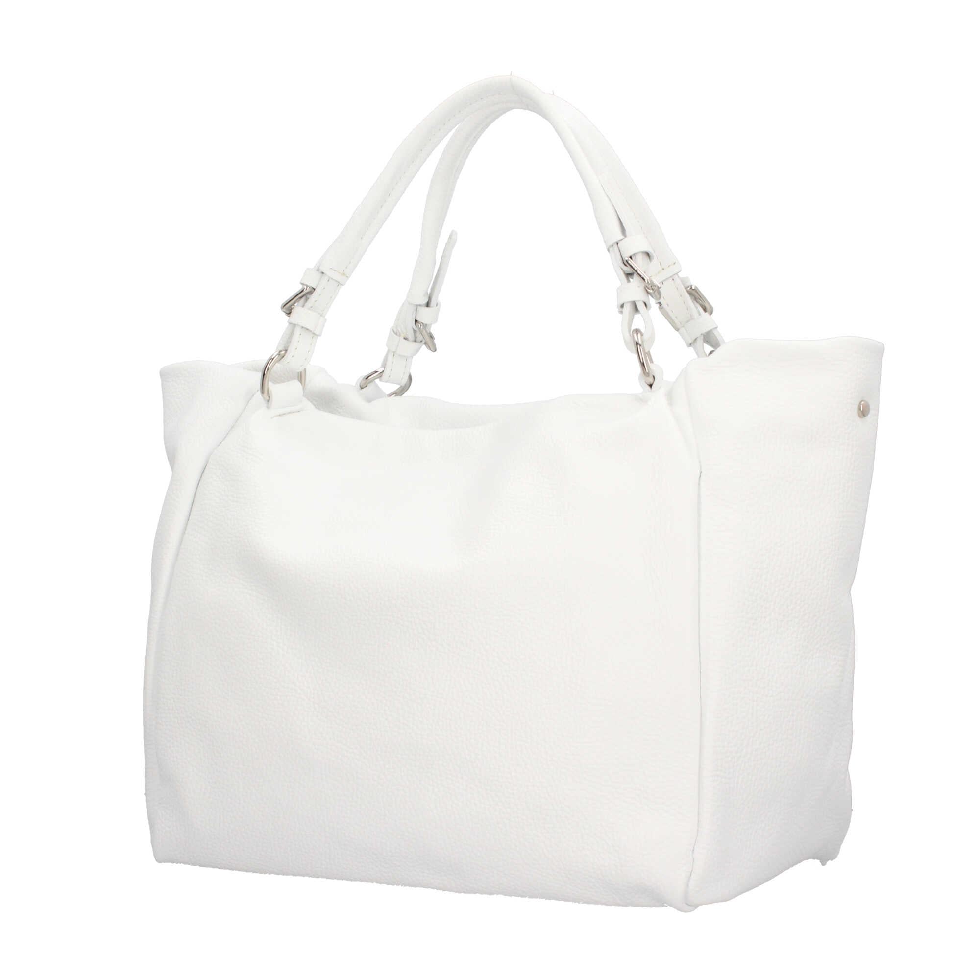 Borsa shopping in pelle Made in Italy