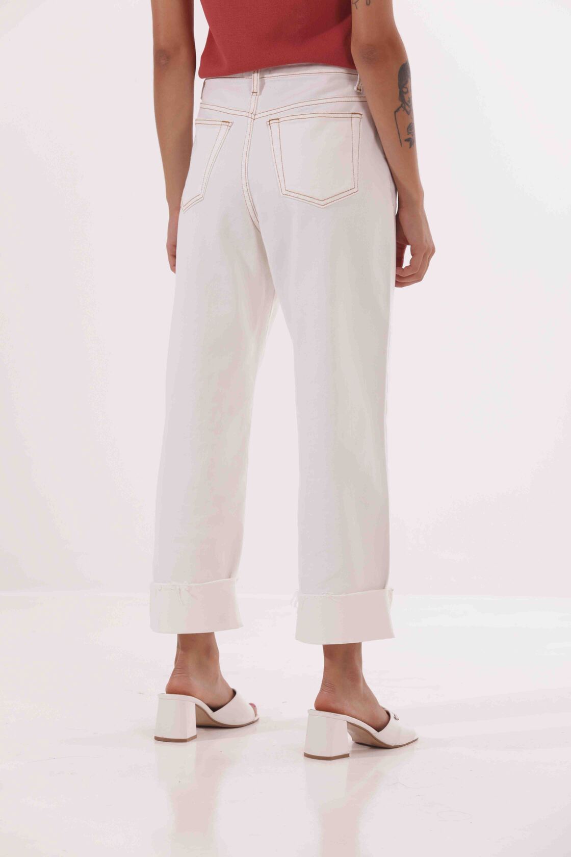 Pantaloni Cropped Mimi-Mua