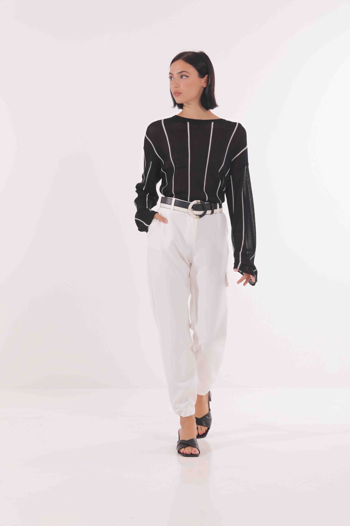Pantalone Cargo Mimì Muà dal Design Avanguardista