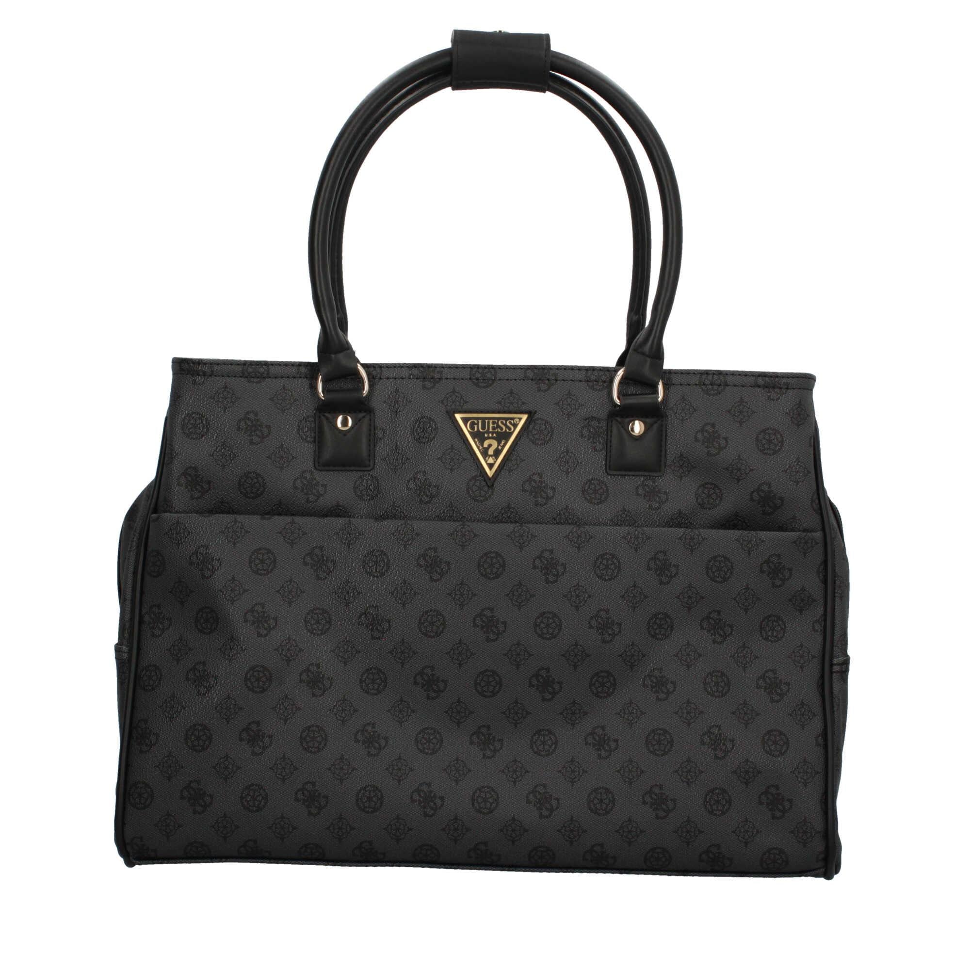 Borsa a spalla logata Guess Wilder