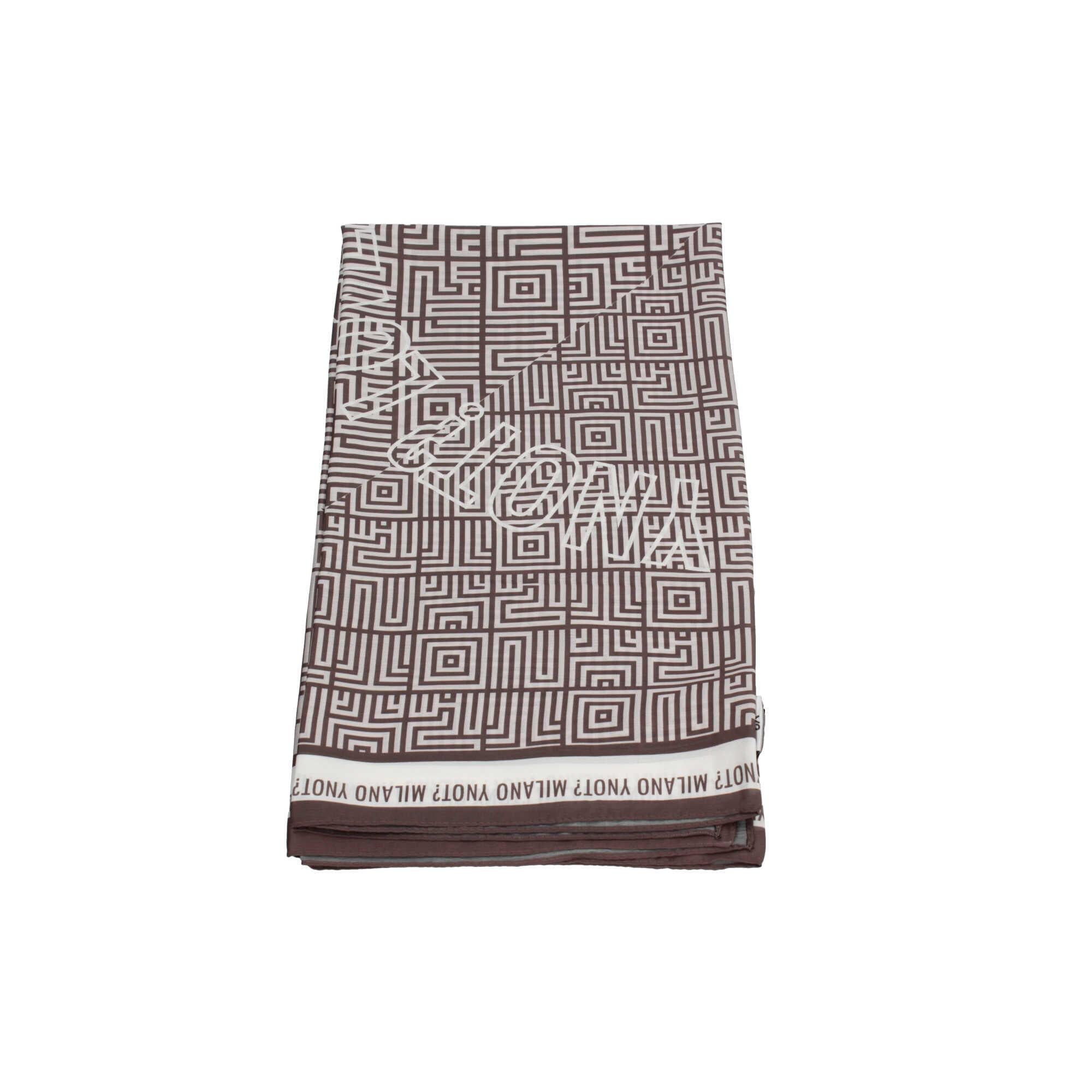 Foulard Geometrico Versatile Y Not