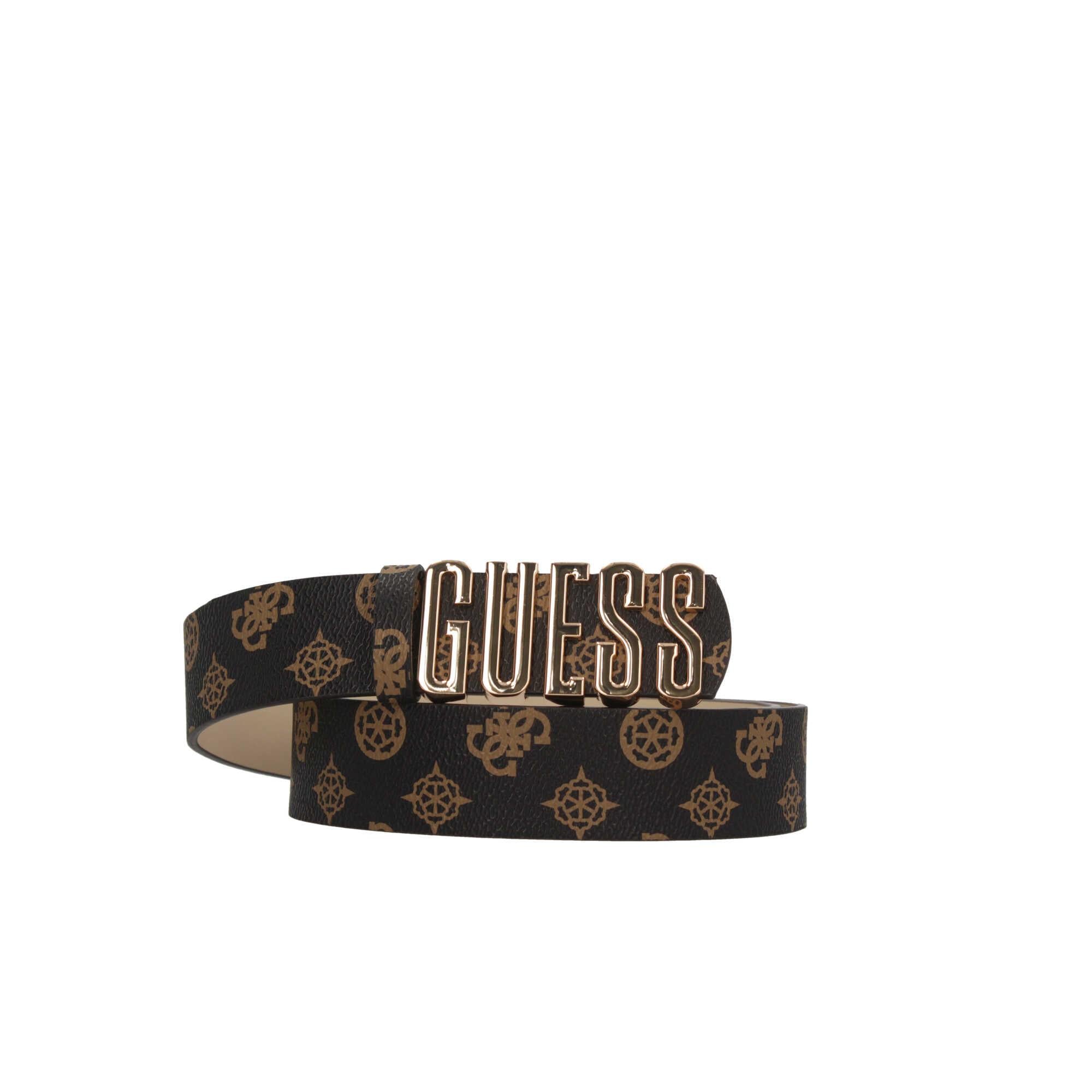Cintura con fibia Logo Guess