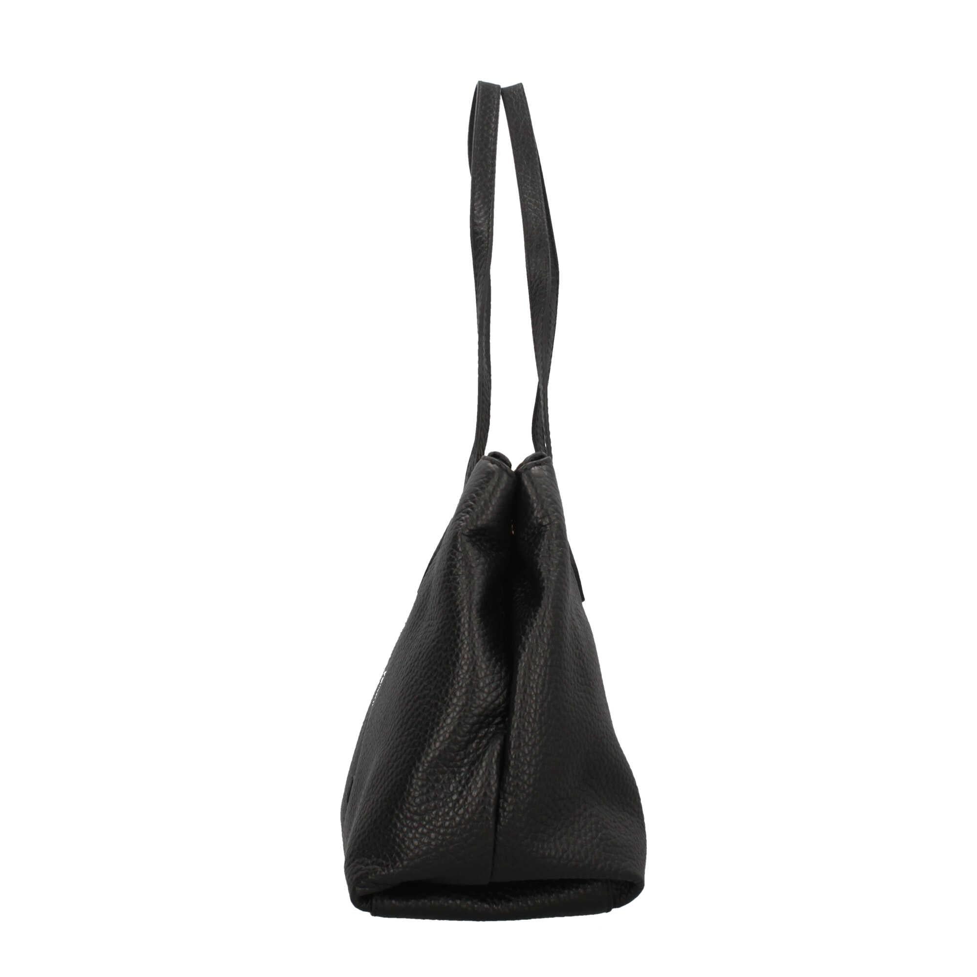 Gianni Chiarini Mara - Shopping Bag Elegante e Versatile in Pelle Grana Maxi