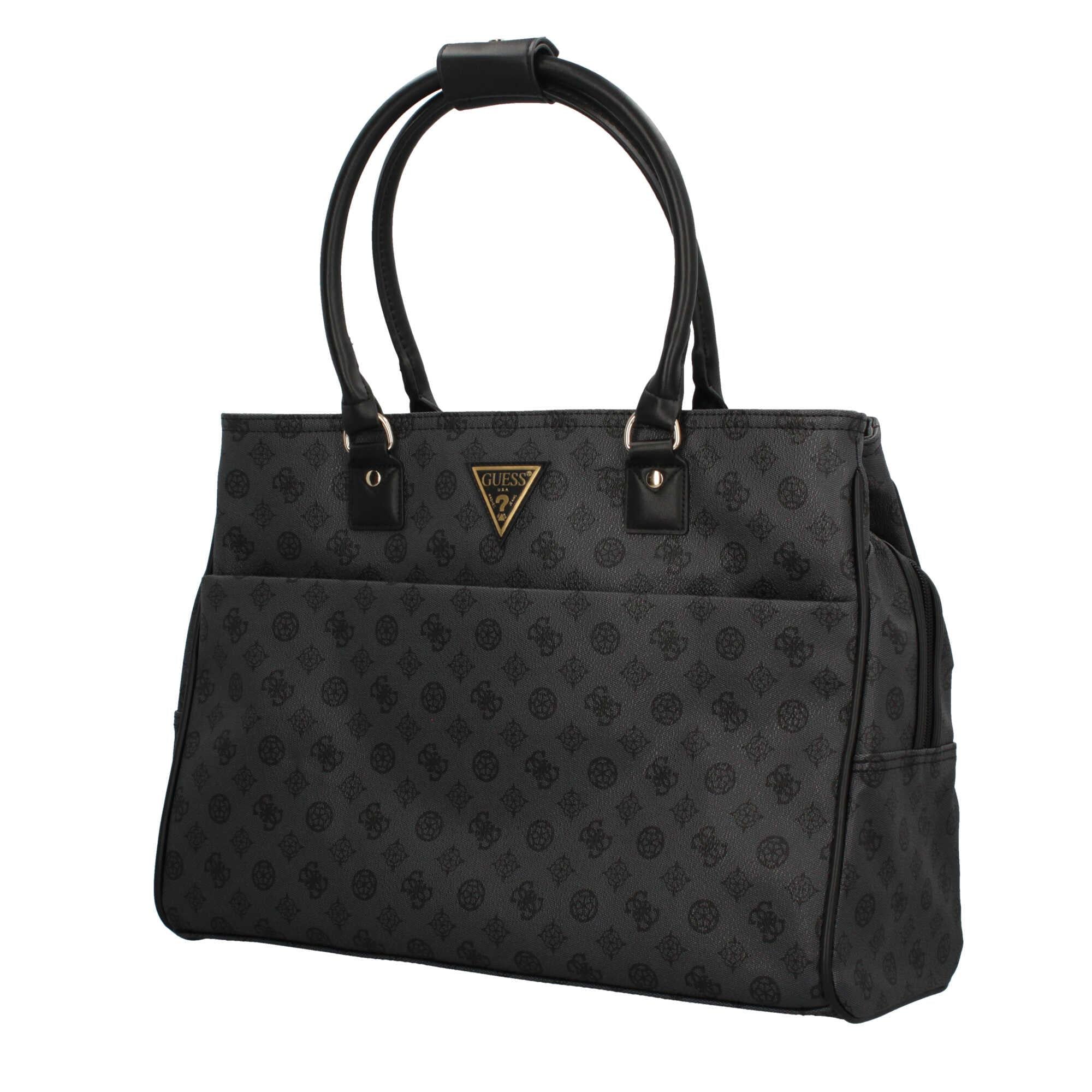 Borsa a spalla logata Guess Wilder