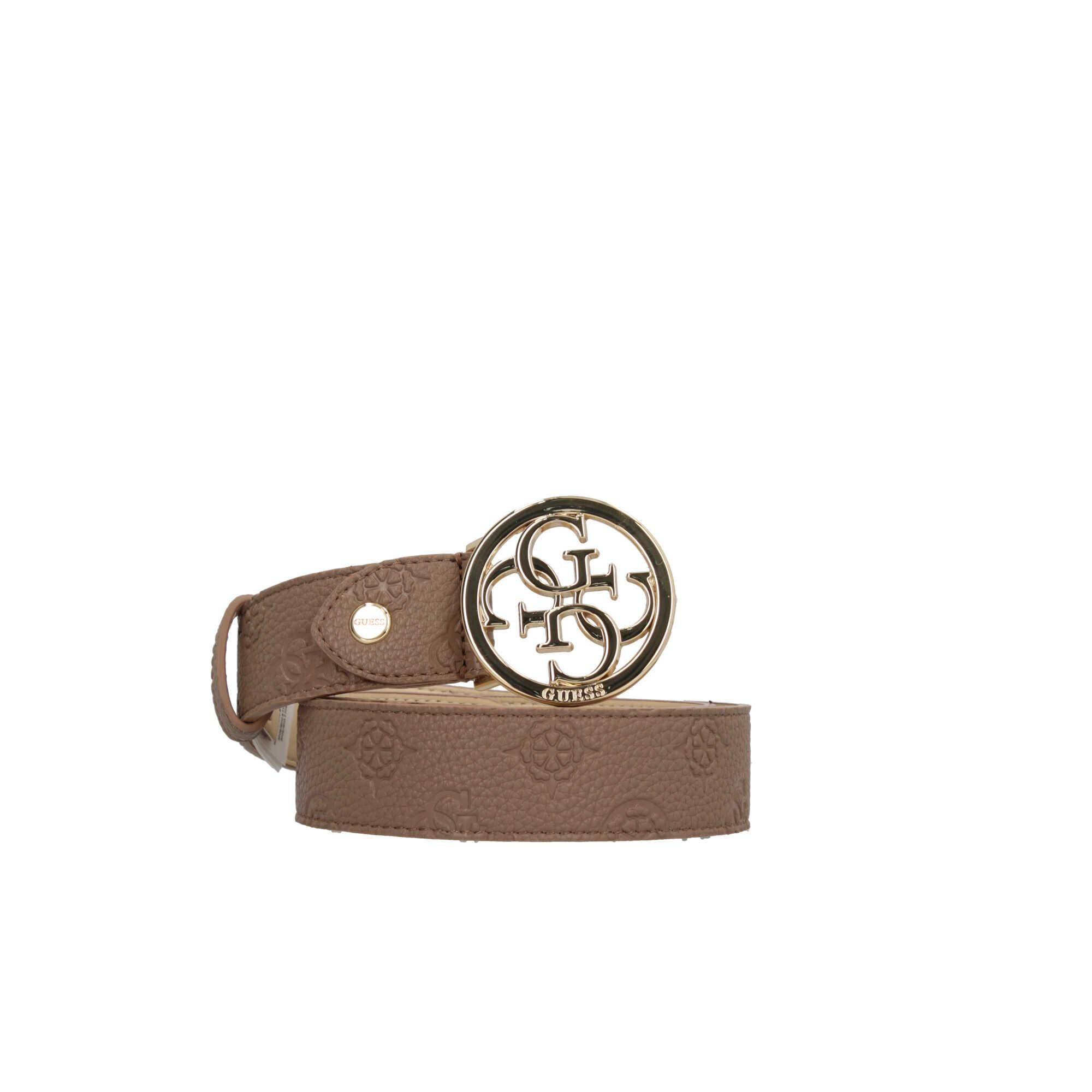 Cintura con fibbia logata circolare Guess
