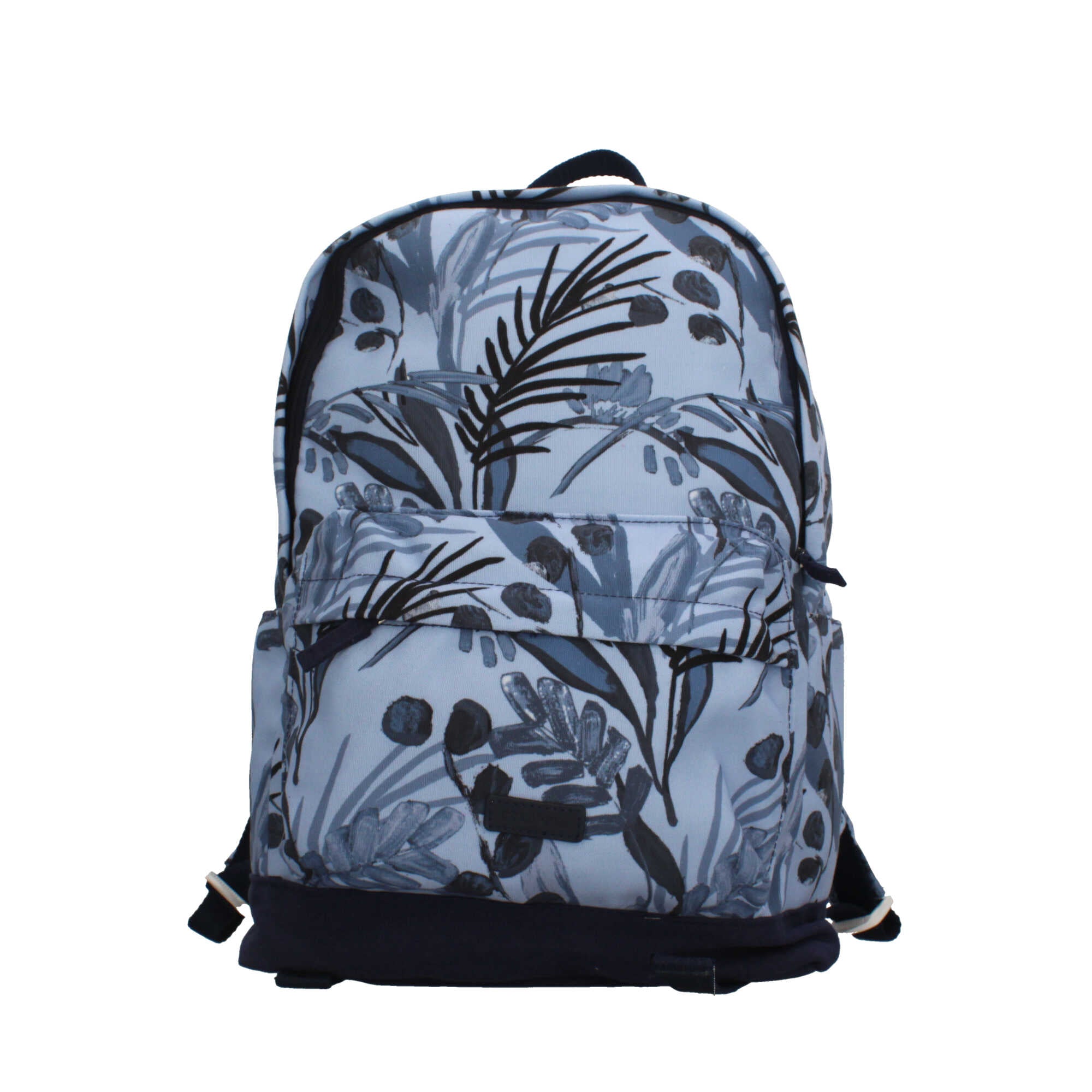 Zaino Kuve con stampa tropicale e fondo rinforzato