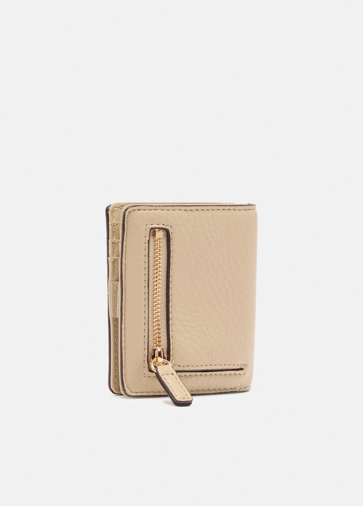 Portafoglio Donna Liu Jo Compatto in Pelle con Logo Beige TU | Giò Fashion