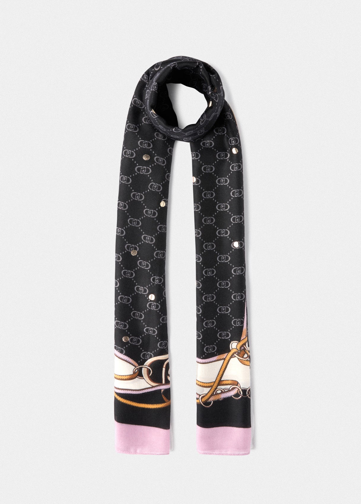 Foulard Liu Jo con stampa catene