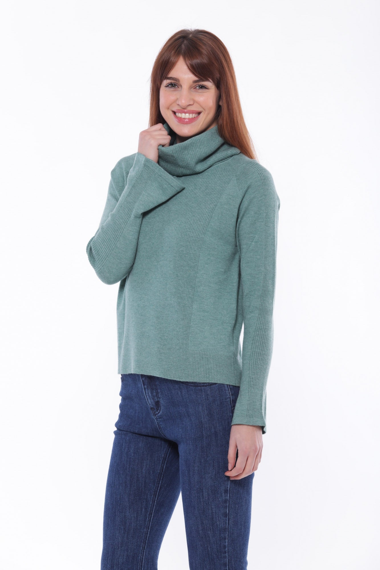 Maglia a collo alto Mimi Mua dal design minimal