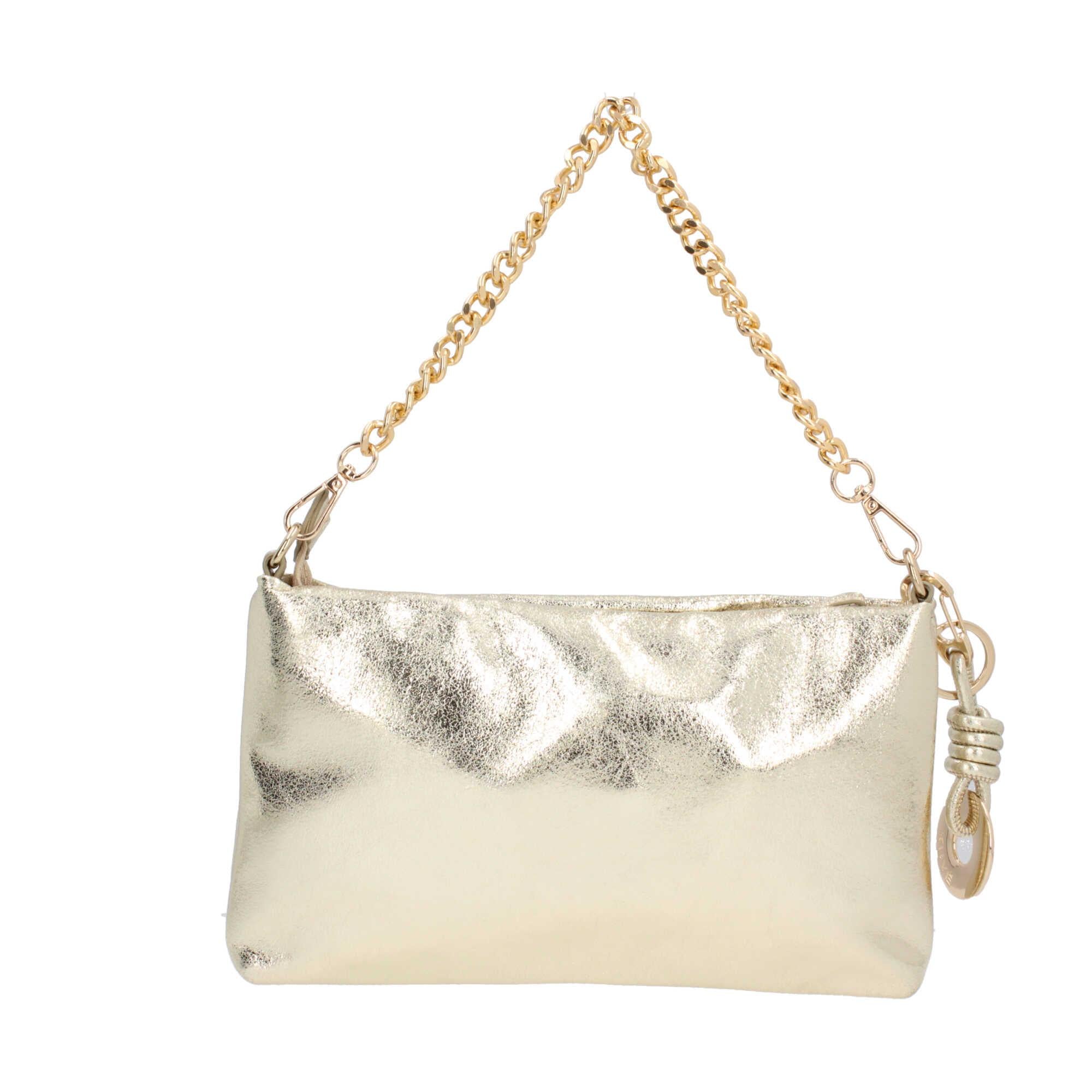 Borsa a spalla metallizzata Kuve