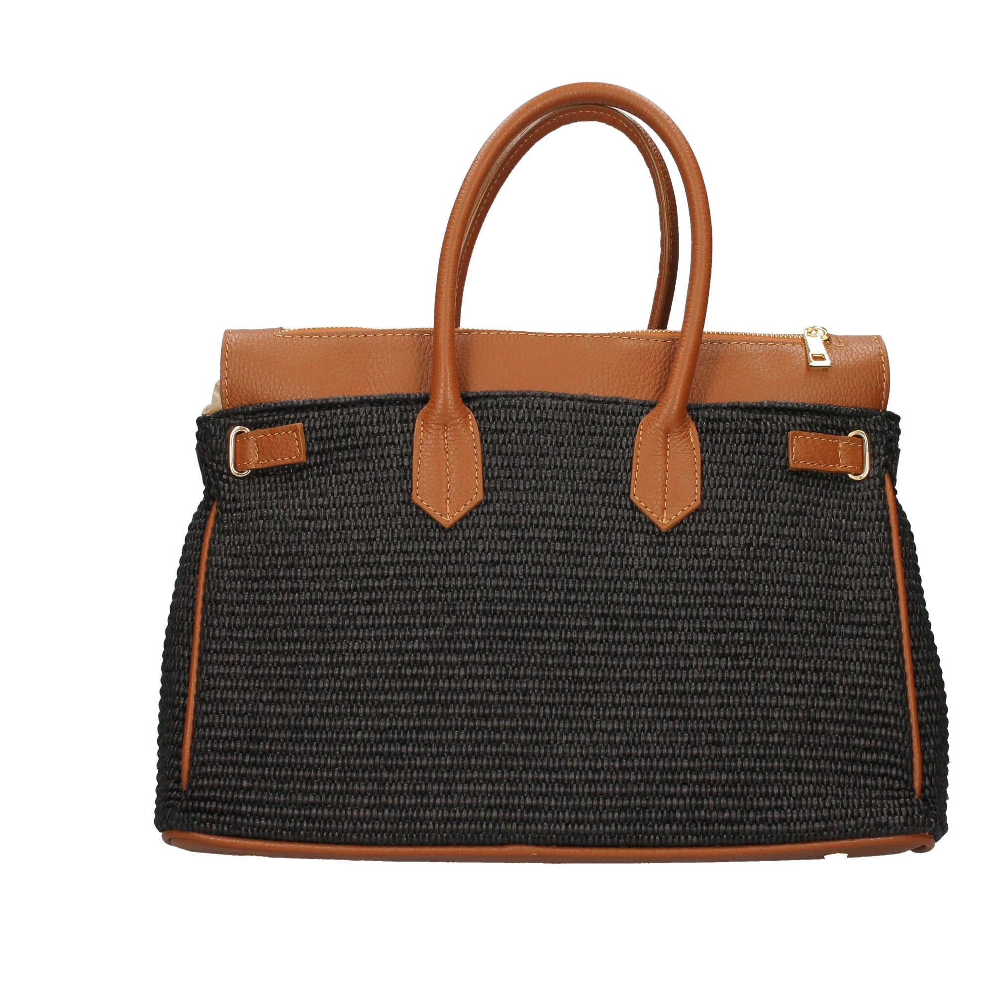 Borsa a mano in pelle
