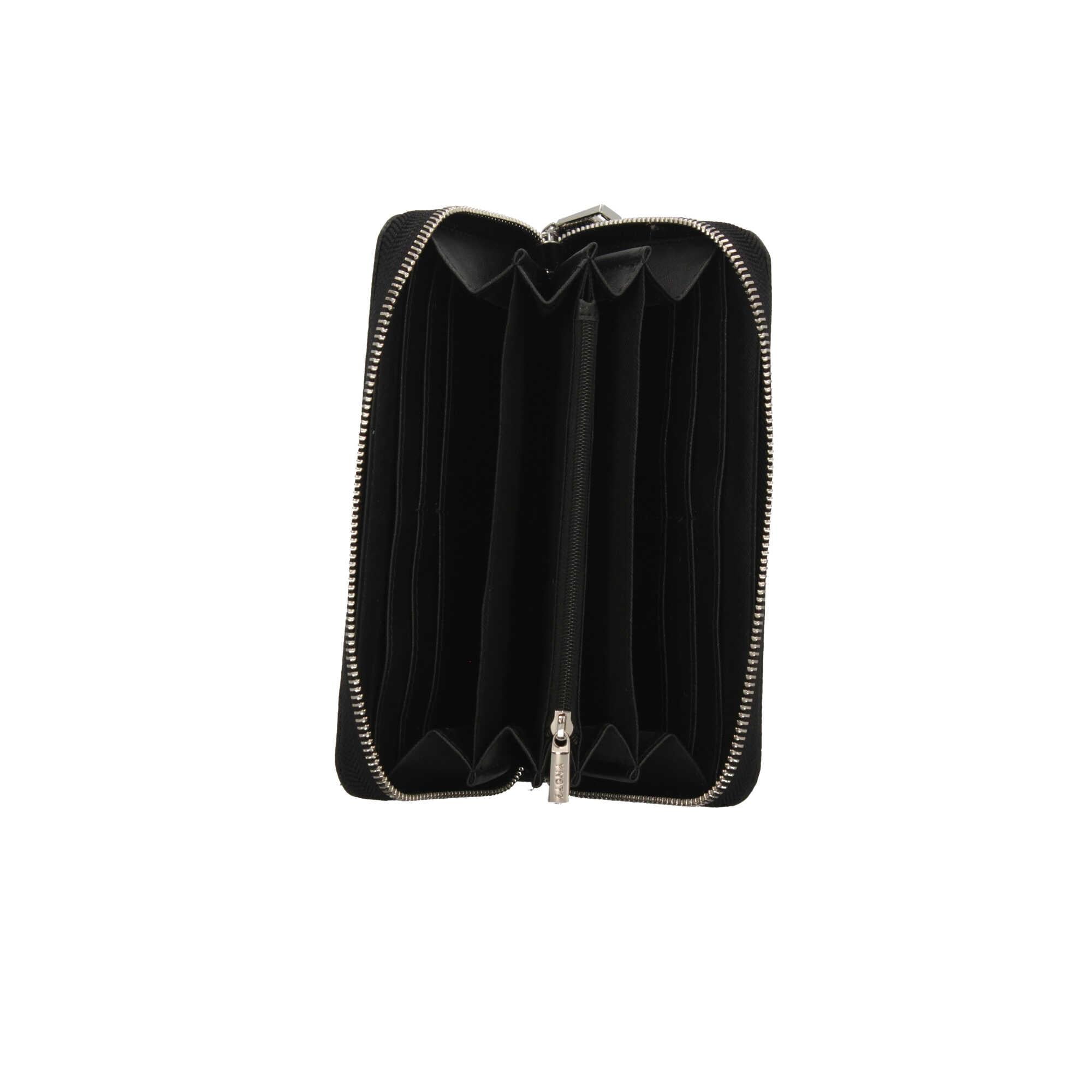 Portafoglio con chiusura zip Y Not