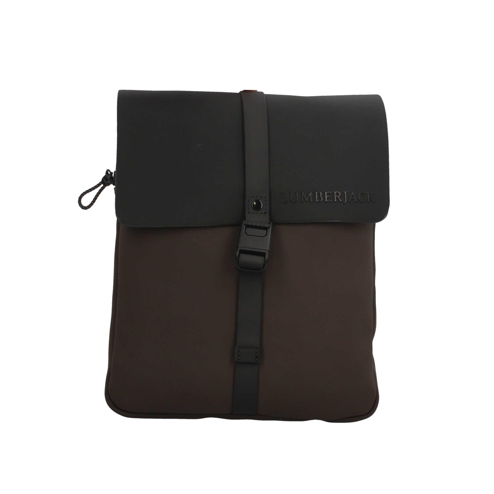 Borsa Lumberjack a tracolla con chiusura a fibbia