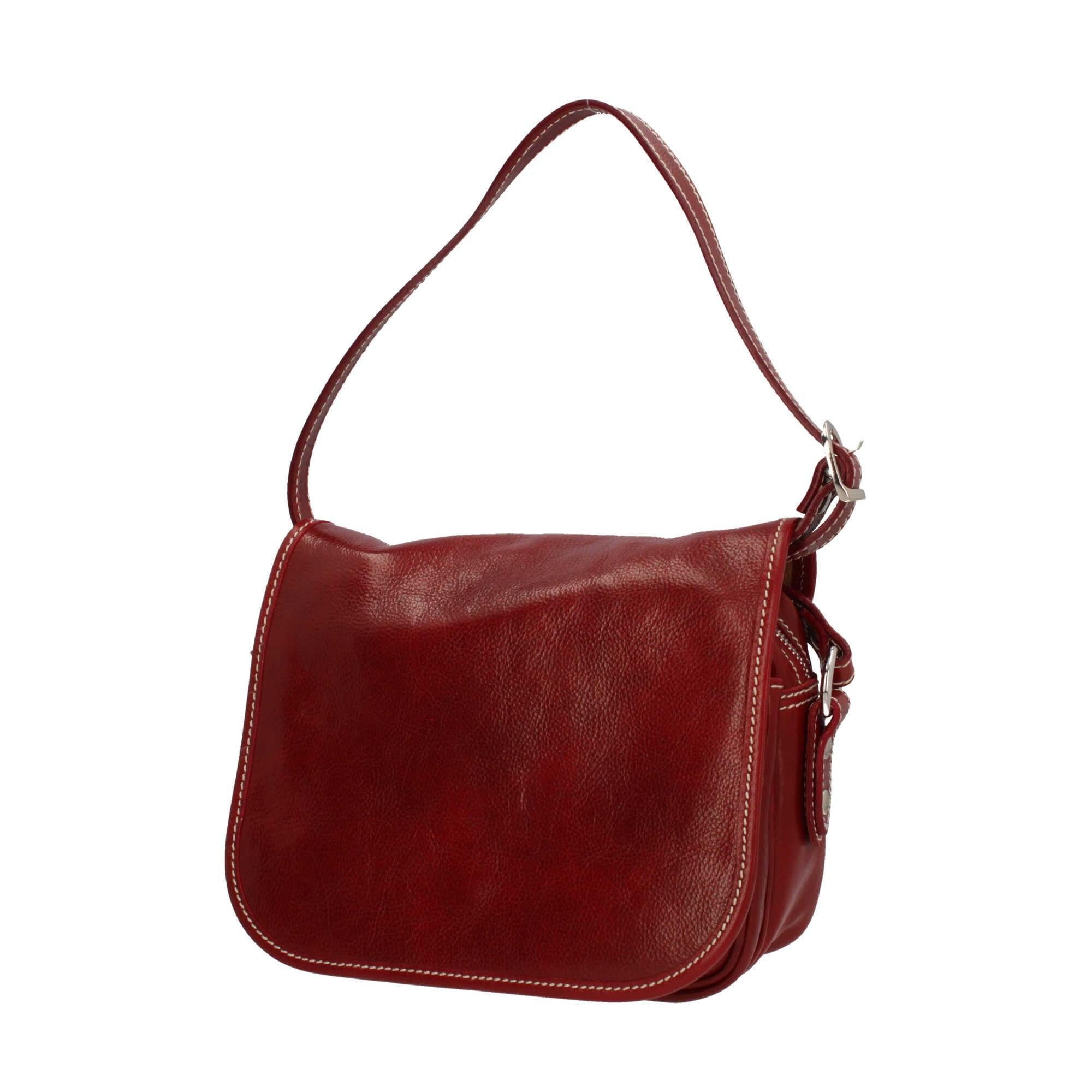 Borsa Postina in vera pelle Made In Italy