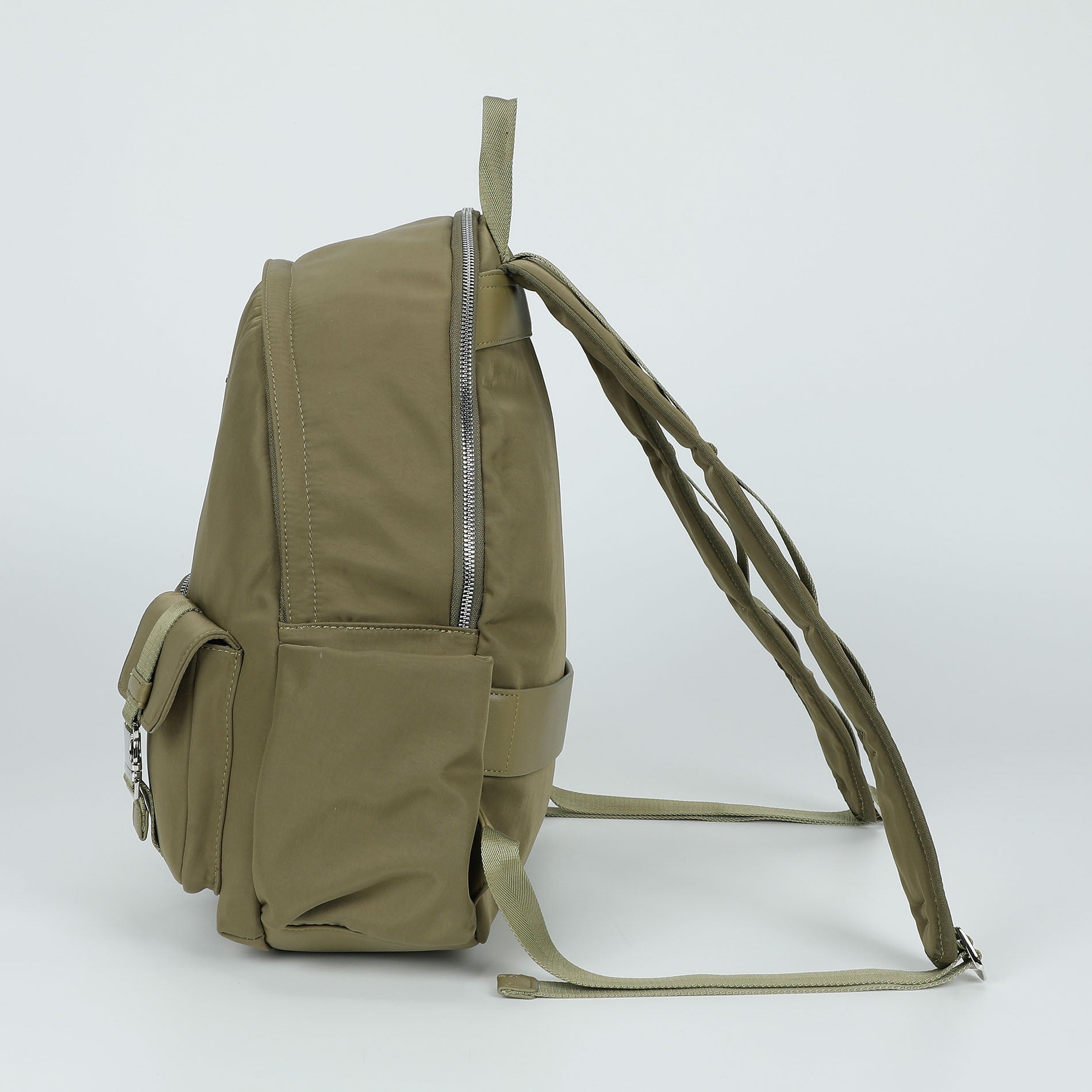 Mimi Mua zaino grande in nylon con tasche