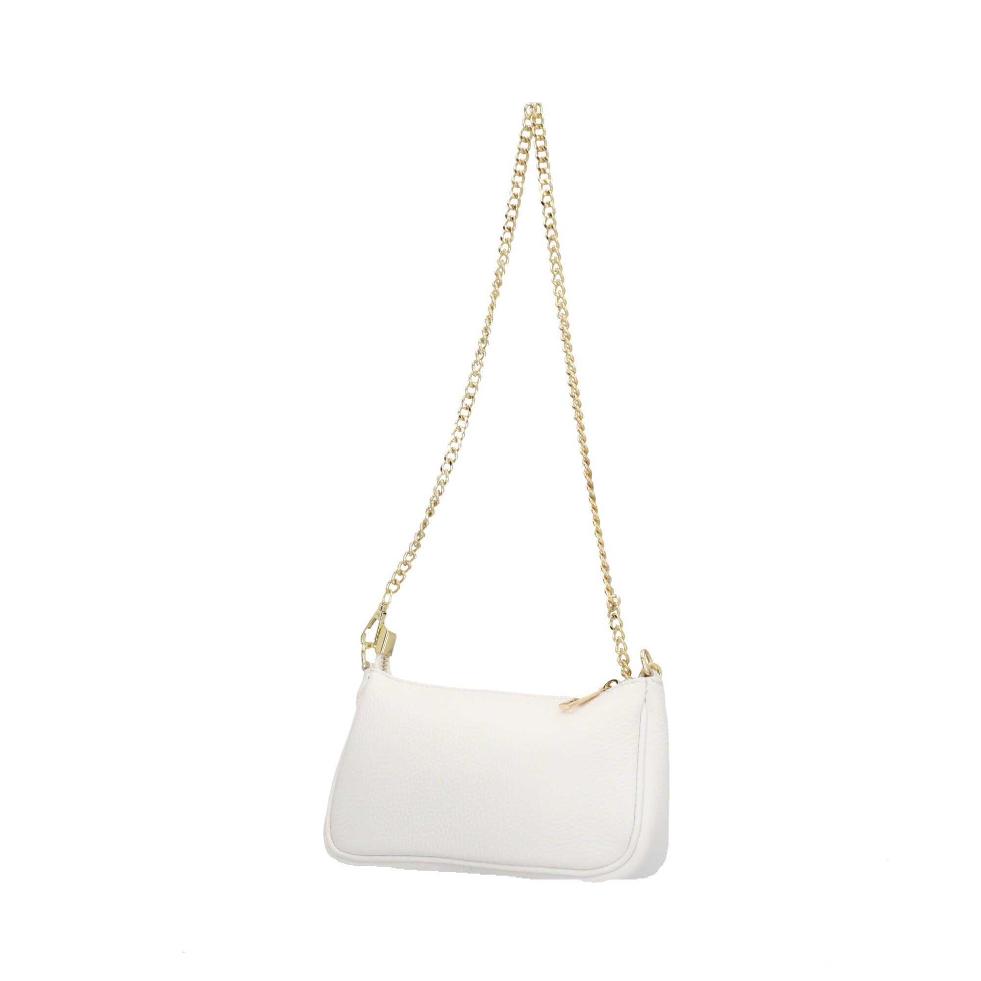 Borsa a spalla con tracolla in catena Made In Italy